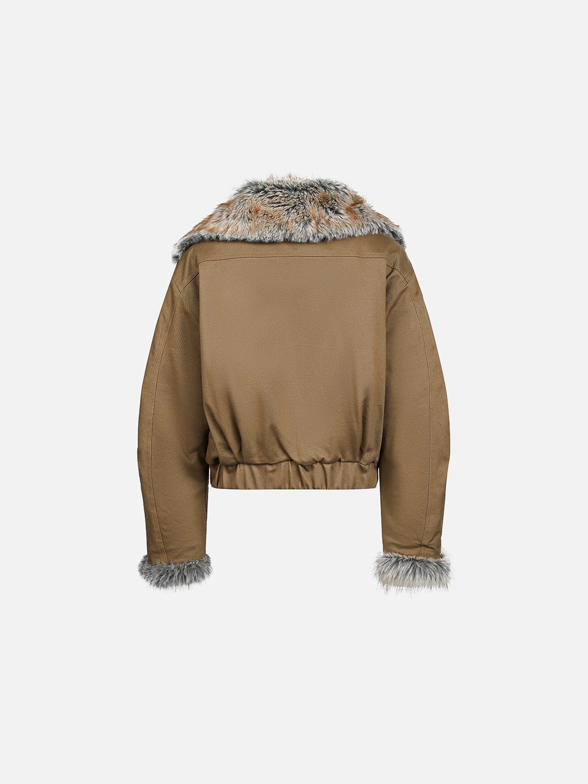 Aelfric Eden Faux Fur Collar Coat - Image 2