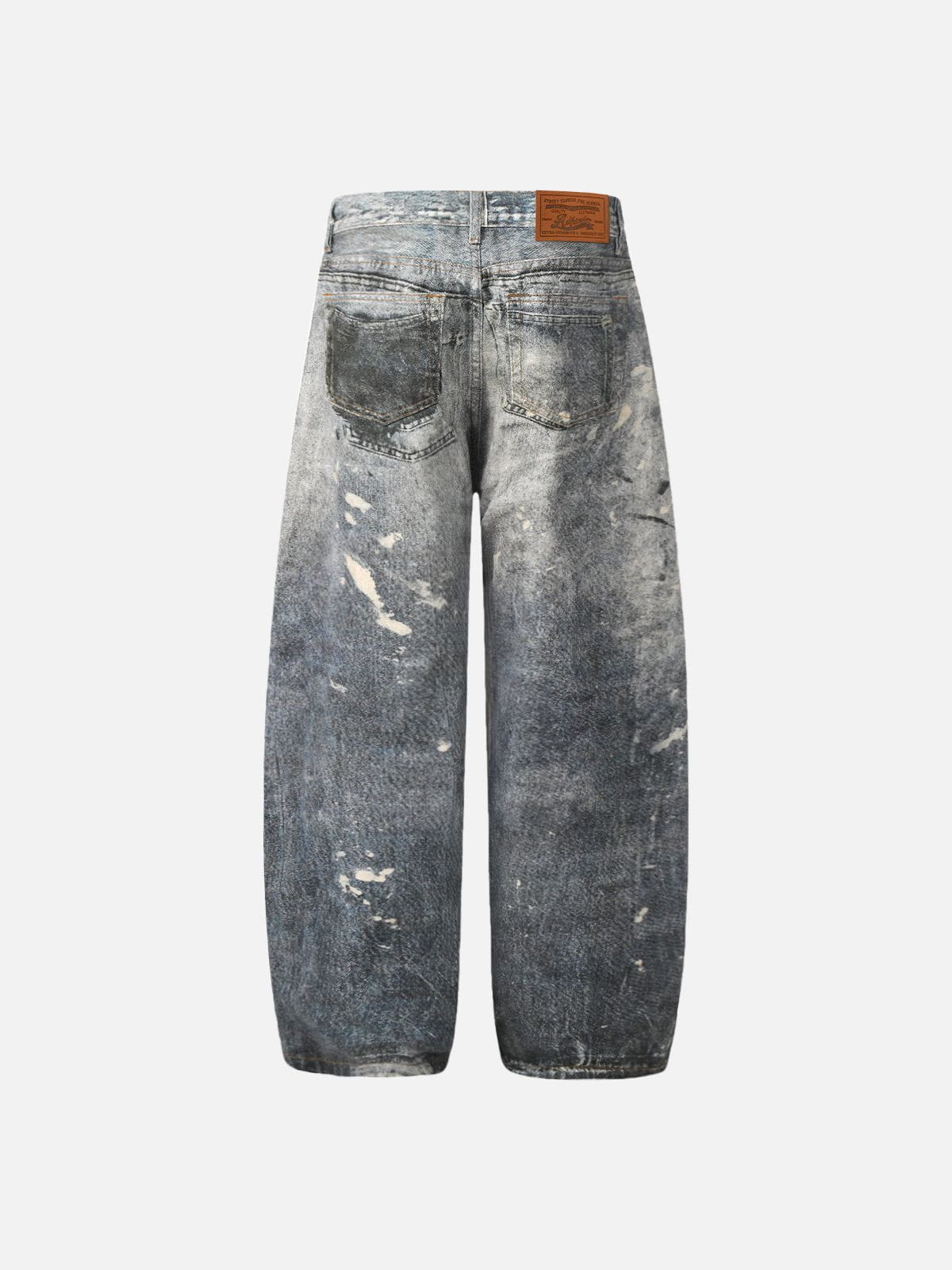 Aelfric Eden Baggy Vintage Washed Jeans - Image 2