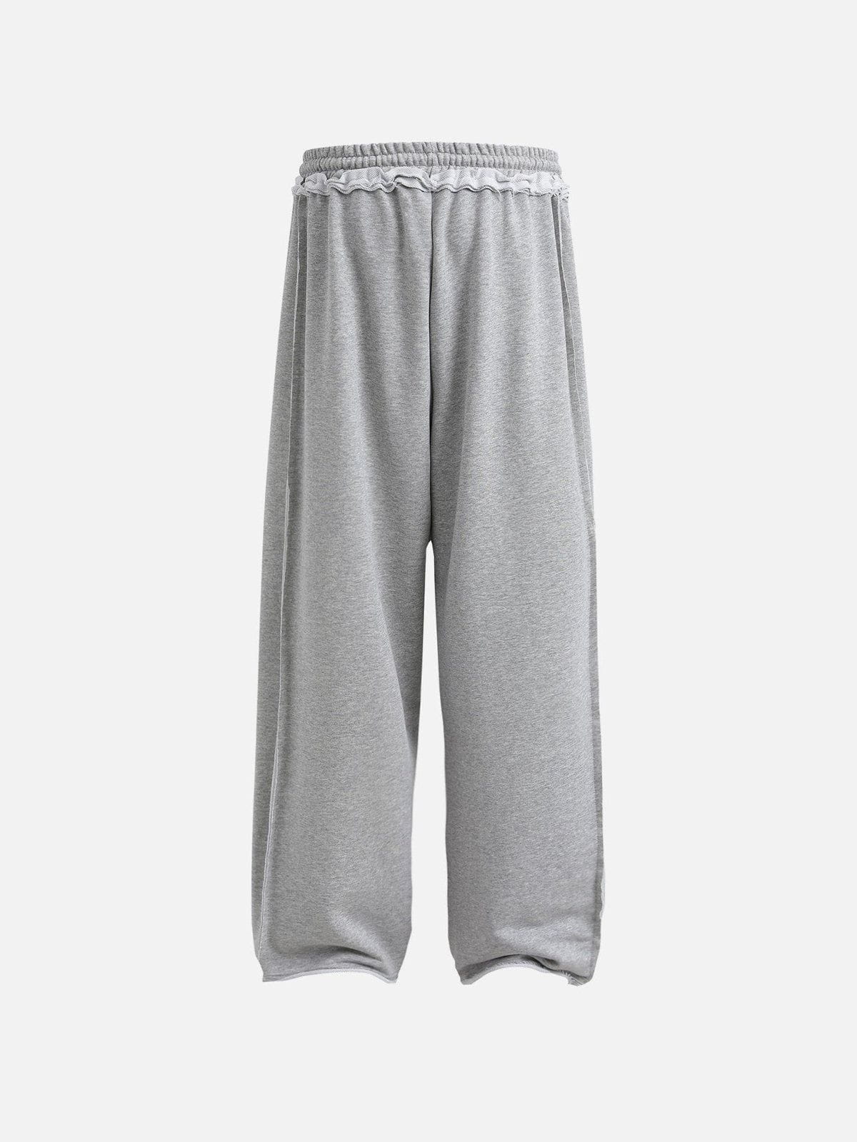 Aelfric Eden Deconstruct Embroidery Baggy Sweatpants - Image 4