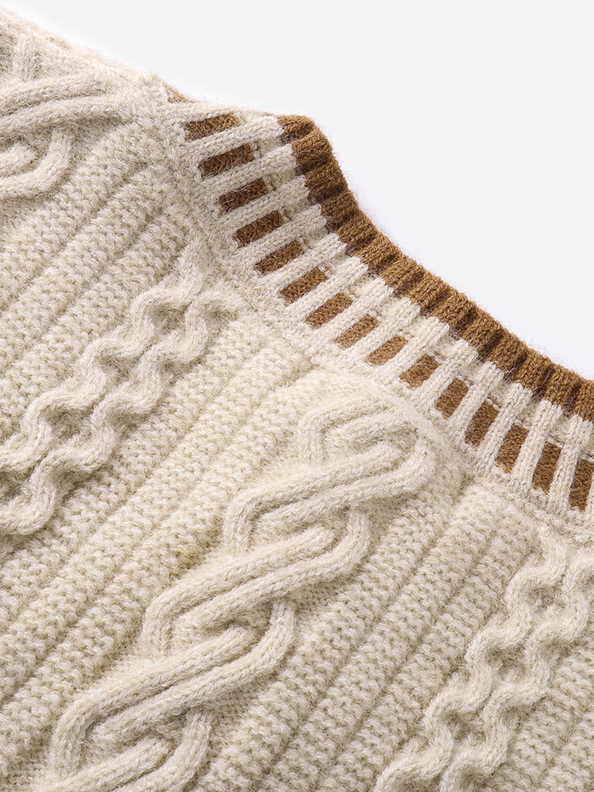Aelfric Eden Cable Knit Button Cardigan - Image 3