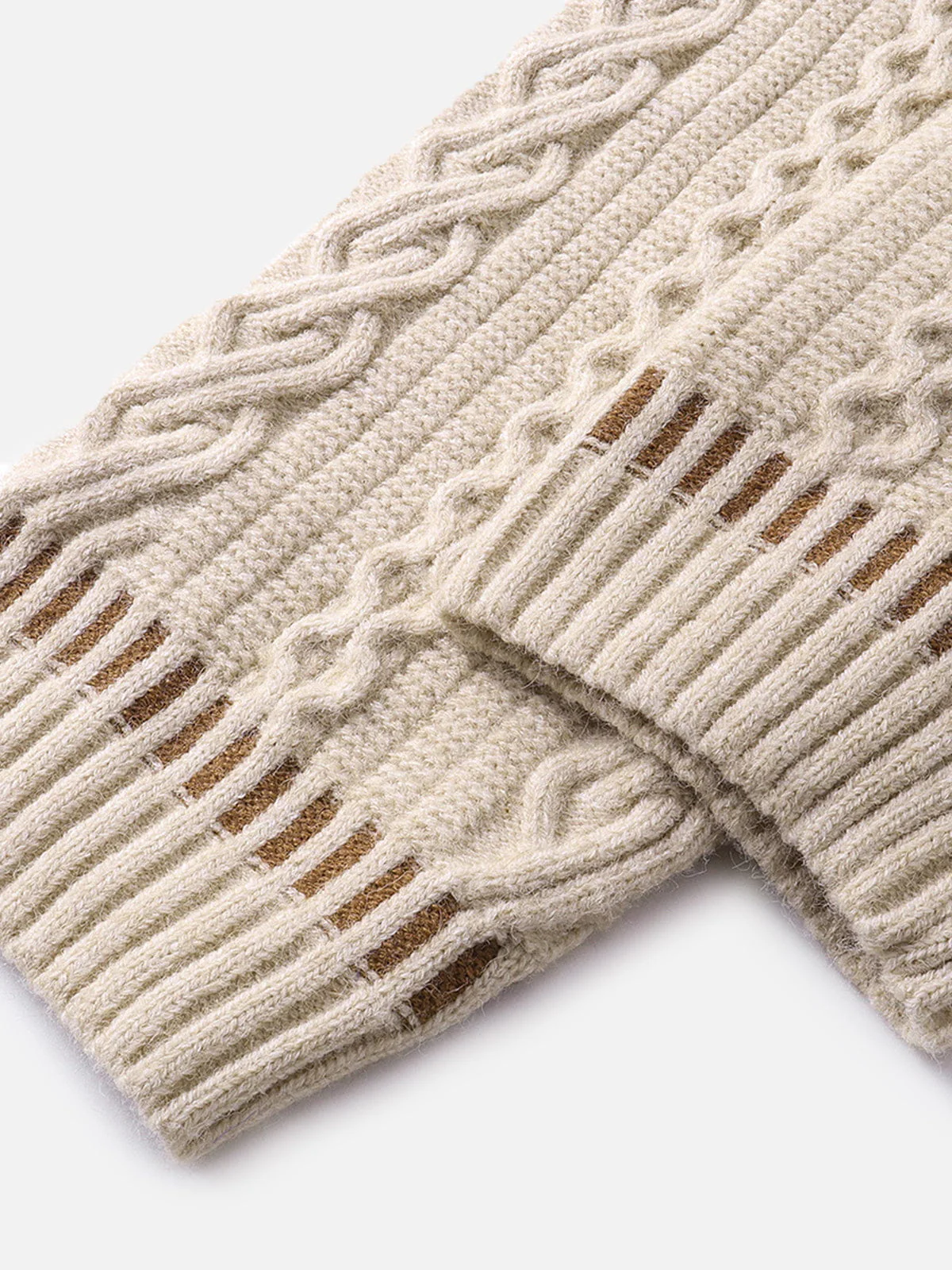 Aelfric Eden Cable Knit Button Cardigan - Image 5