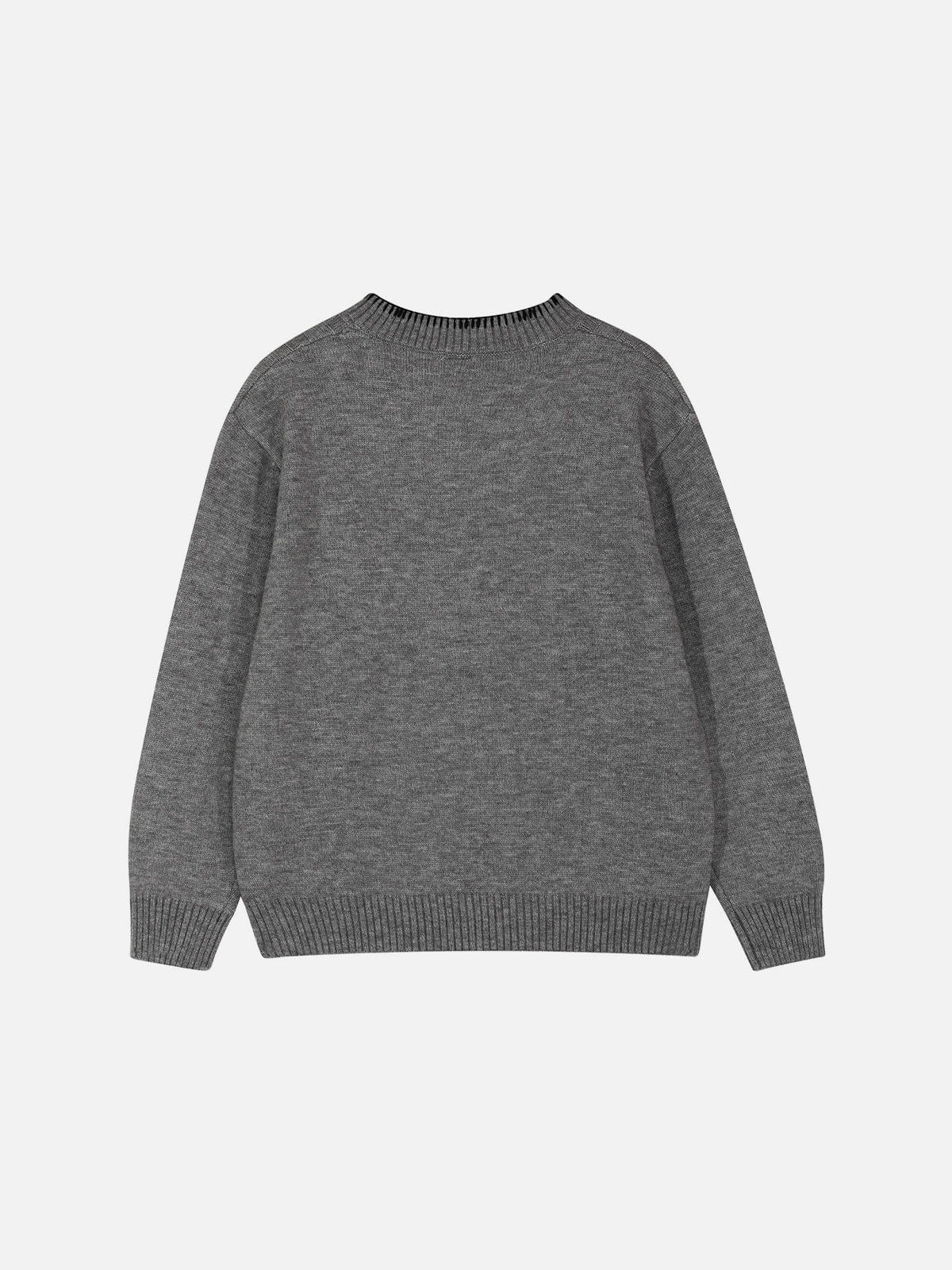Aelfric Eden Cable Knit Henley Sweater - Image 4