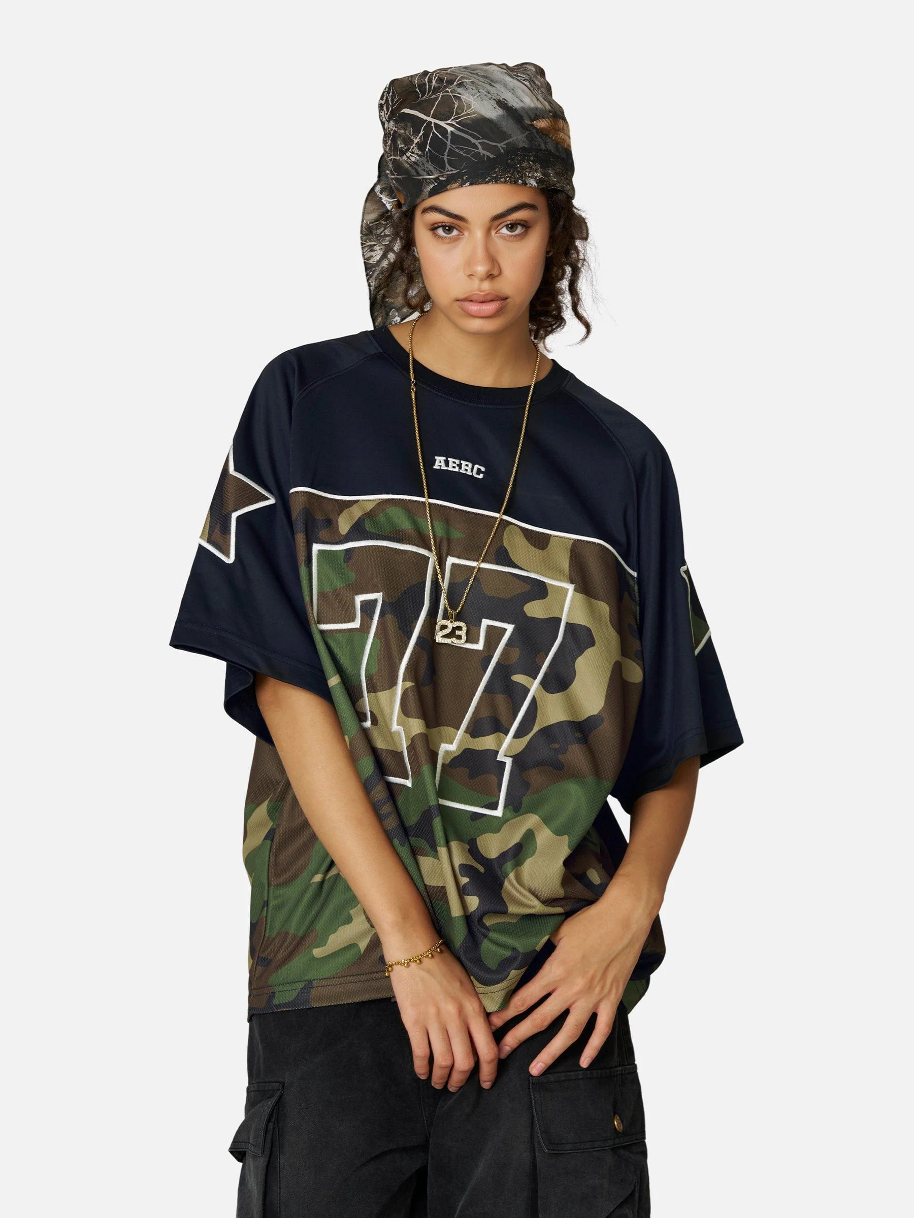 Aelfric Eden 77 Camouflage Football Jersey - Image 3
