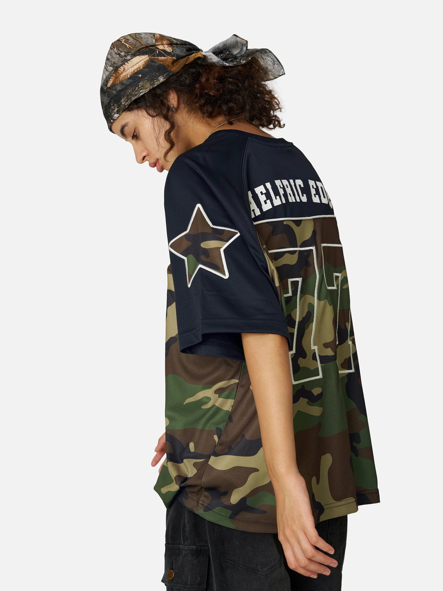 Aelfric Eden 77 Camouflage Football Jersey - Image 6