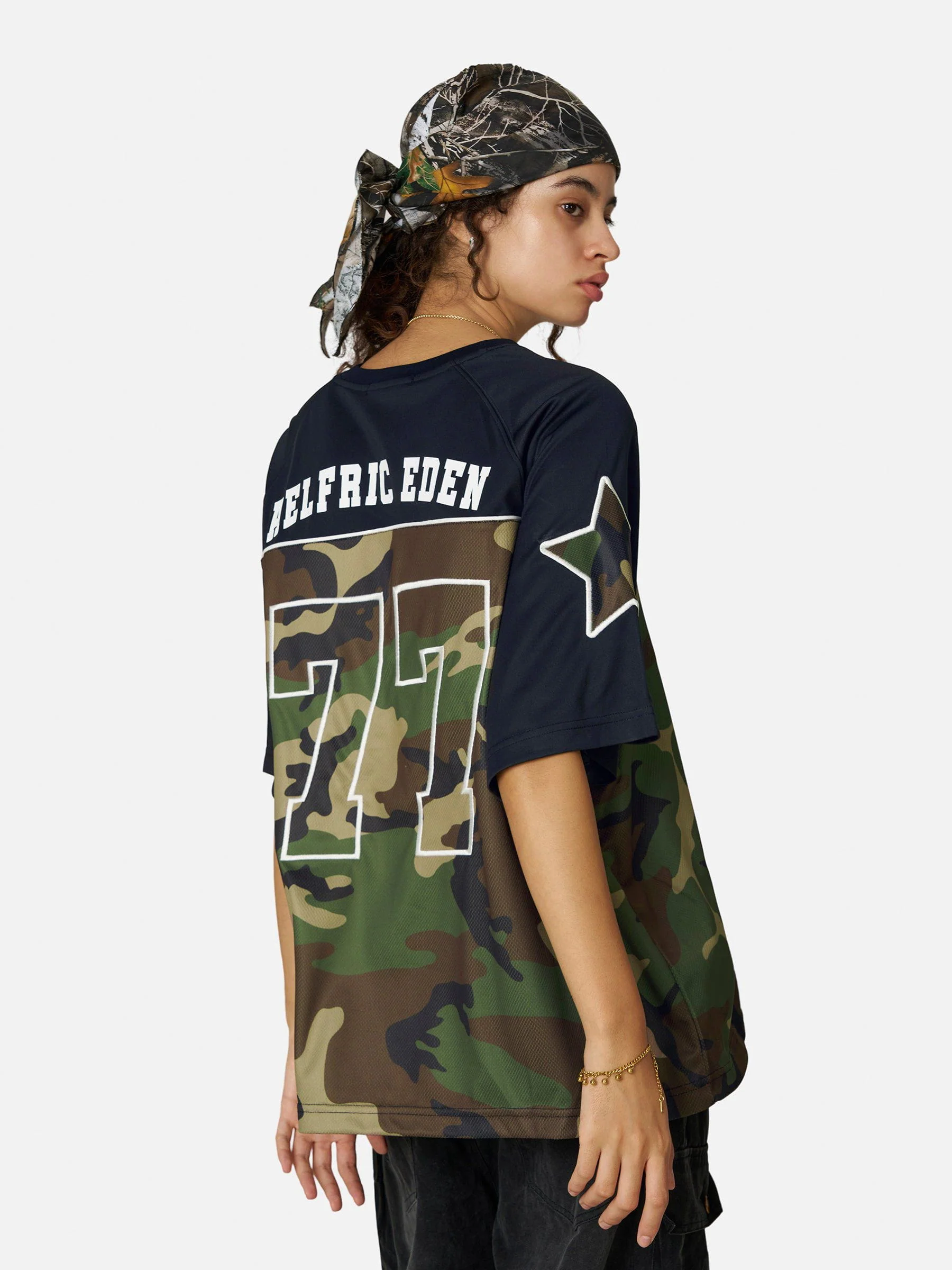 Aelfric Eden 77 Camouflage Football Jersey - Image 8