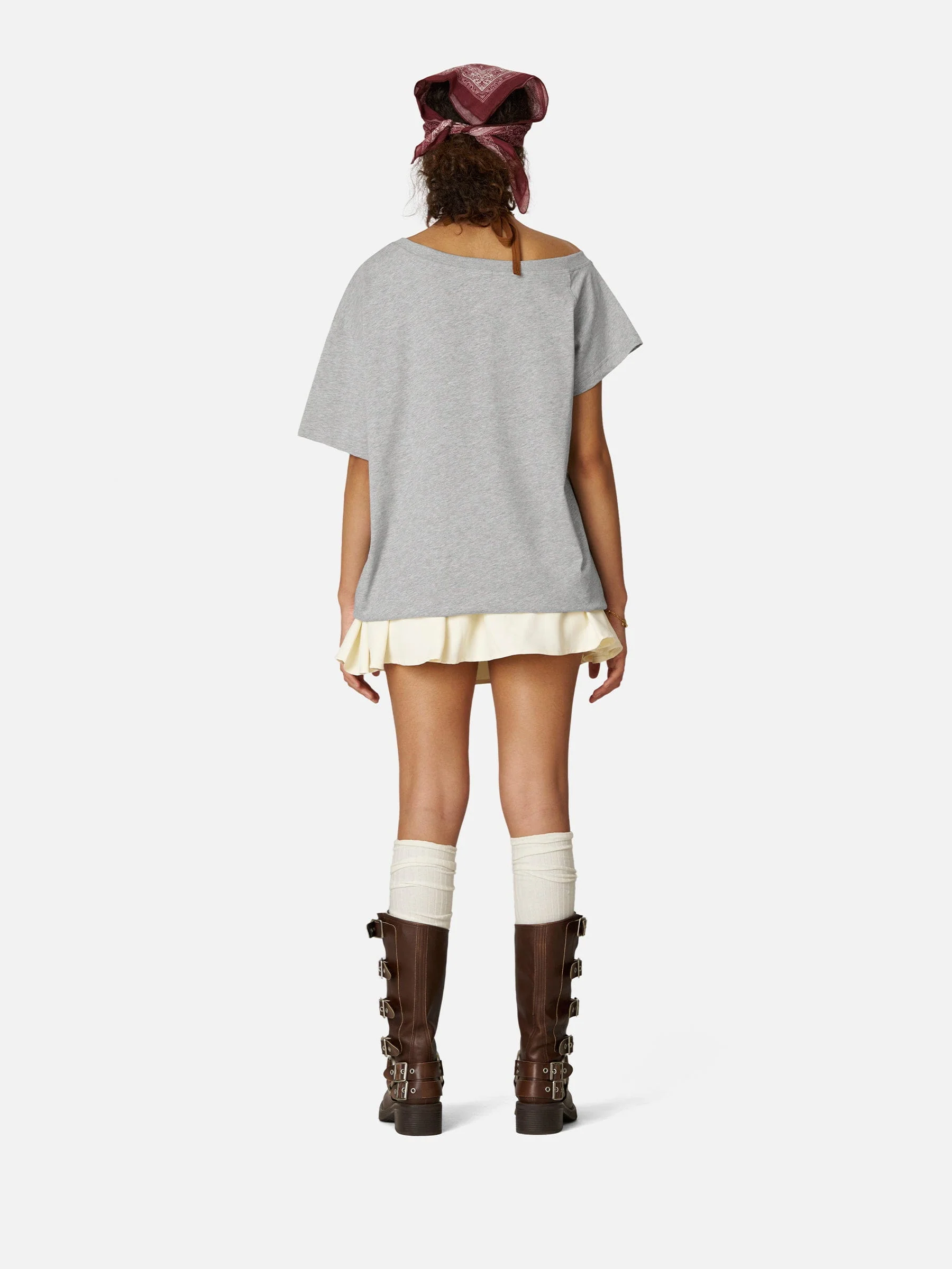 Aelfric Eden Dachshund Off-The-Shoulder Tee - Image 5