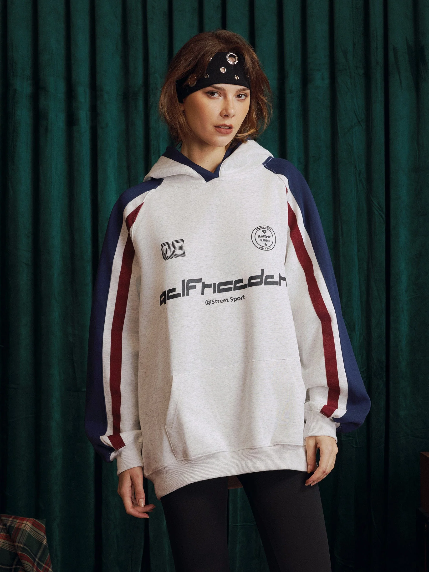 Aelfric Eden Racing Stripe Hoodie - Image 2
