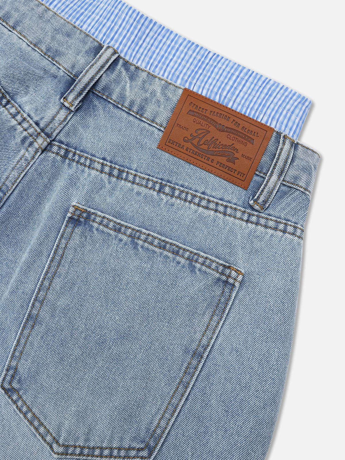 Aelfric Eden Double Waist Longline Jorts - Image 6