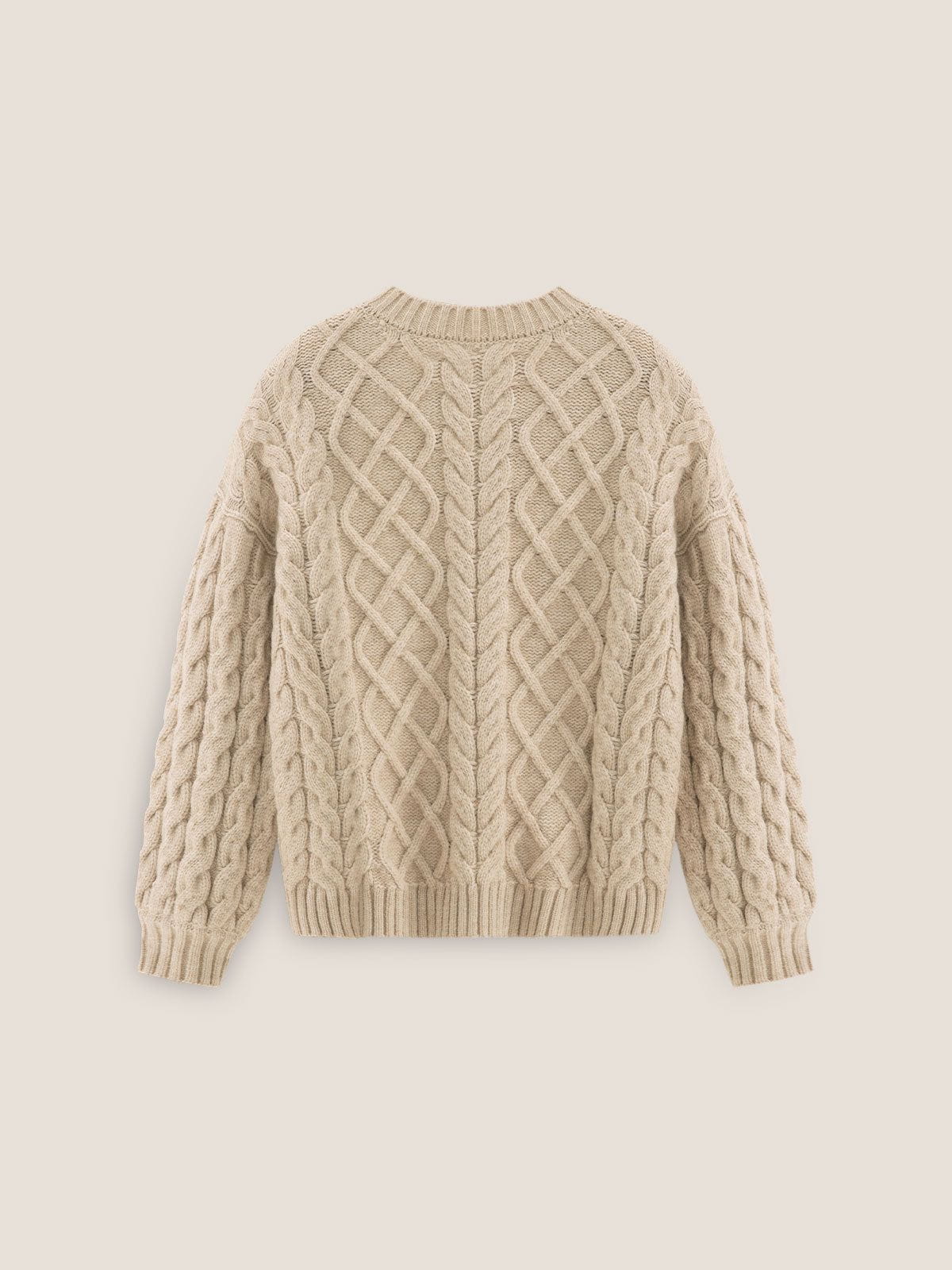Aelfric Eden Essential Cable Sweater - Image 2
