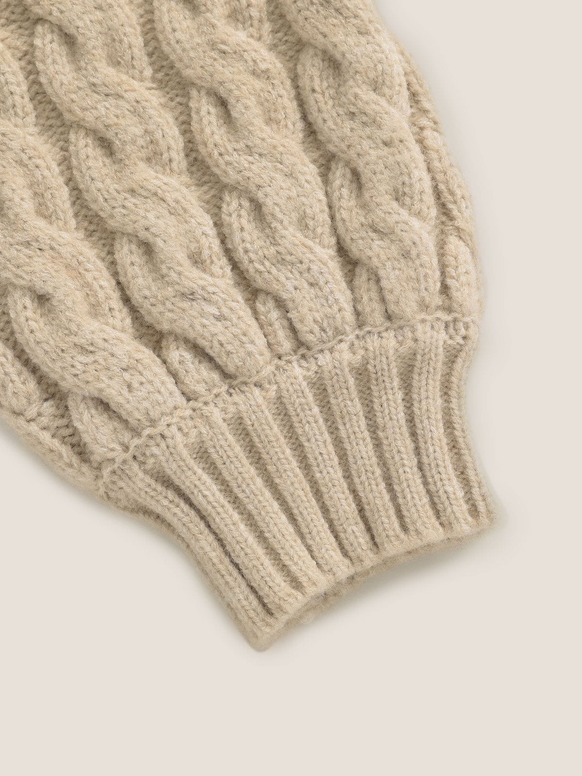 Aelfric Eden Essential Cable Sweater - Image 6