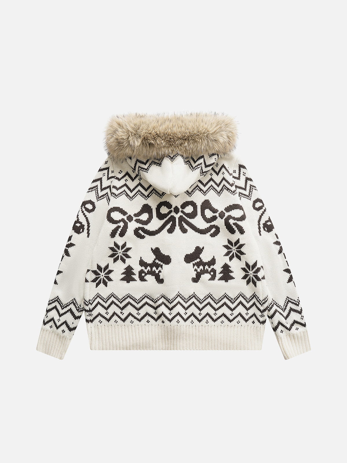 Aelfric Eden Fair Isle Oversized Cardigan - Image 2