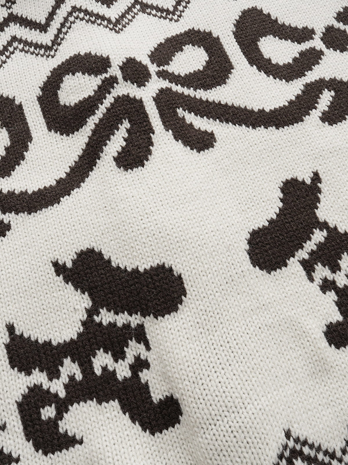 Aelfric Eden Fair Isle Oversized Cardigan - Image 4
