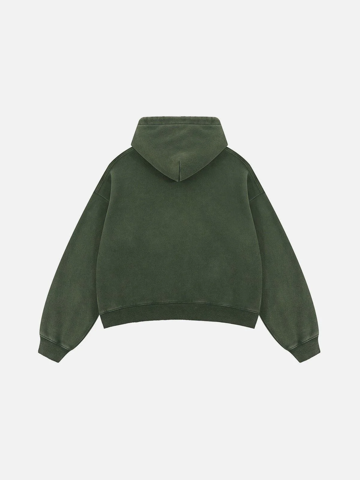 Aelfric Eden Boxy Fit Distressed Washed Hoodie - Image 3