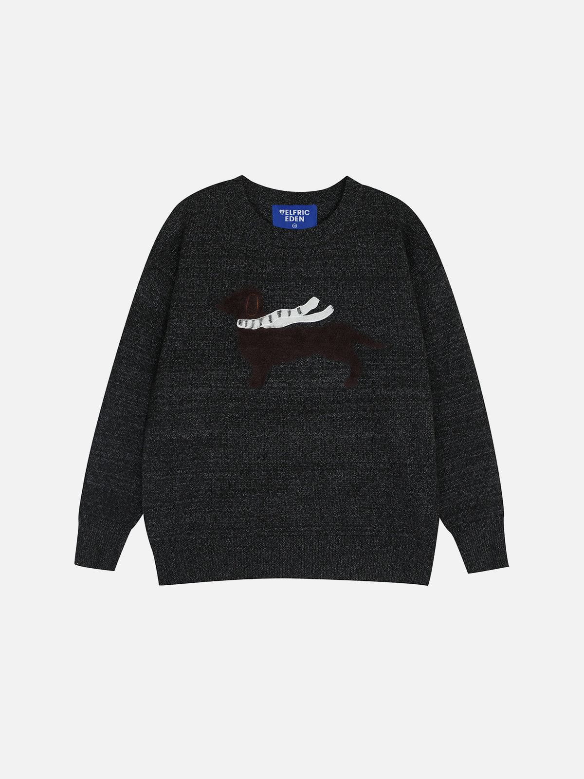Aelfric Eden Scarf Dachshund Sweater - Image 2