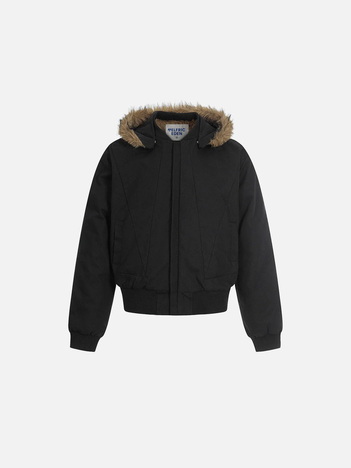 Aelfric Eden Fur Hooded Zip Up Coat - Image 2