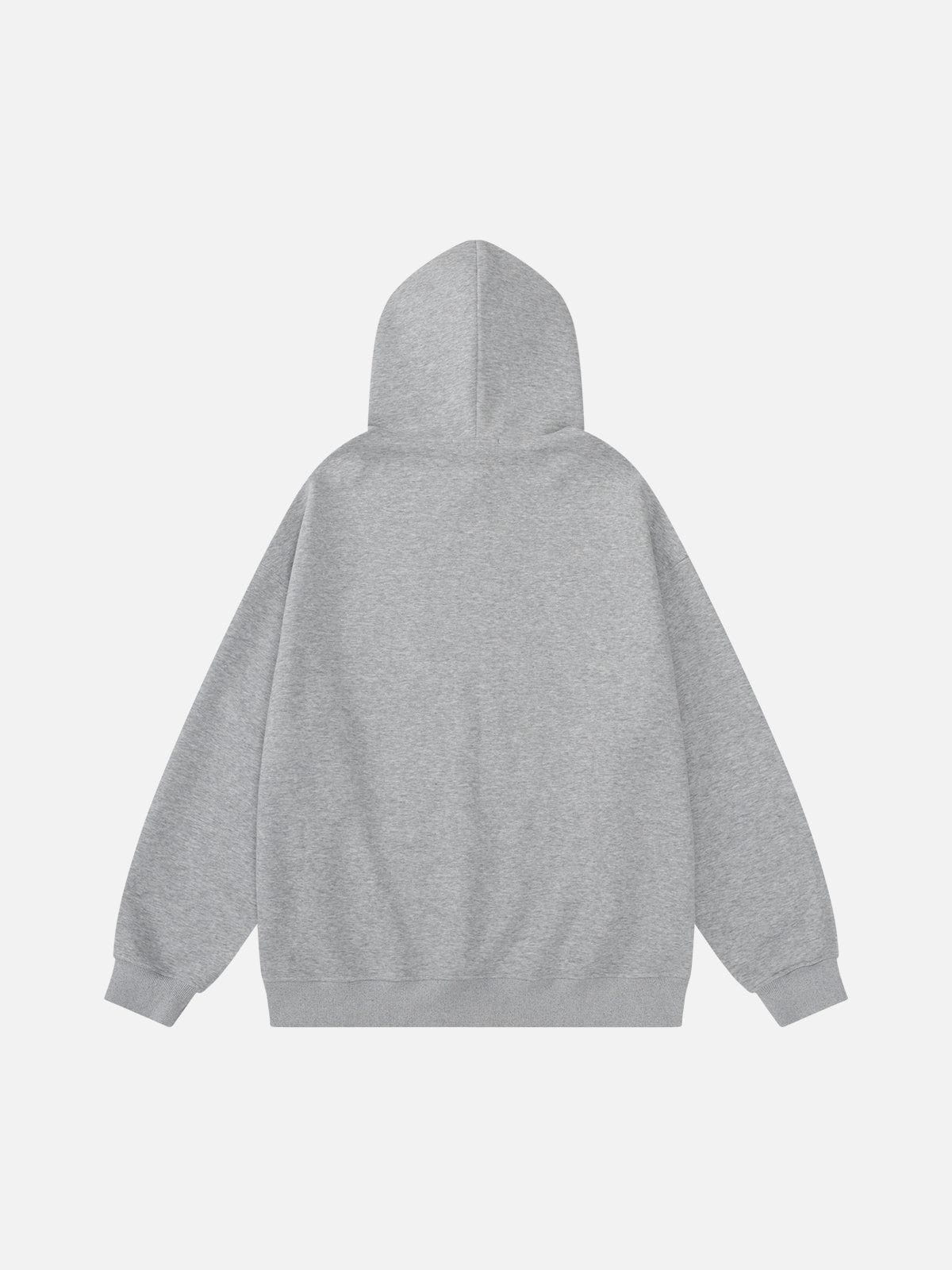 Aelfric Eden Oversized Graffiti Dog Graphic Hoodie - Image 8