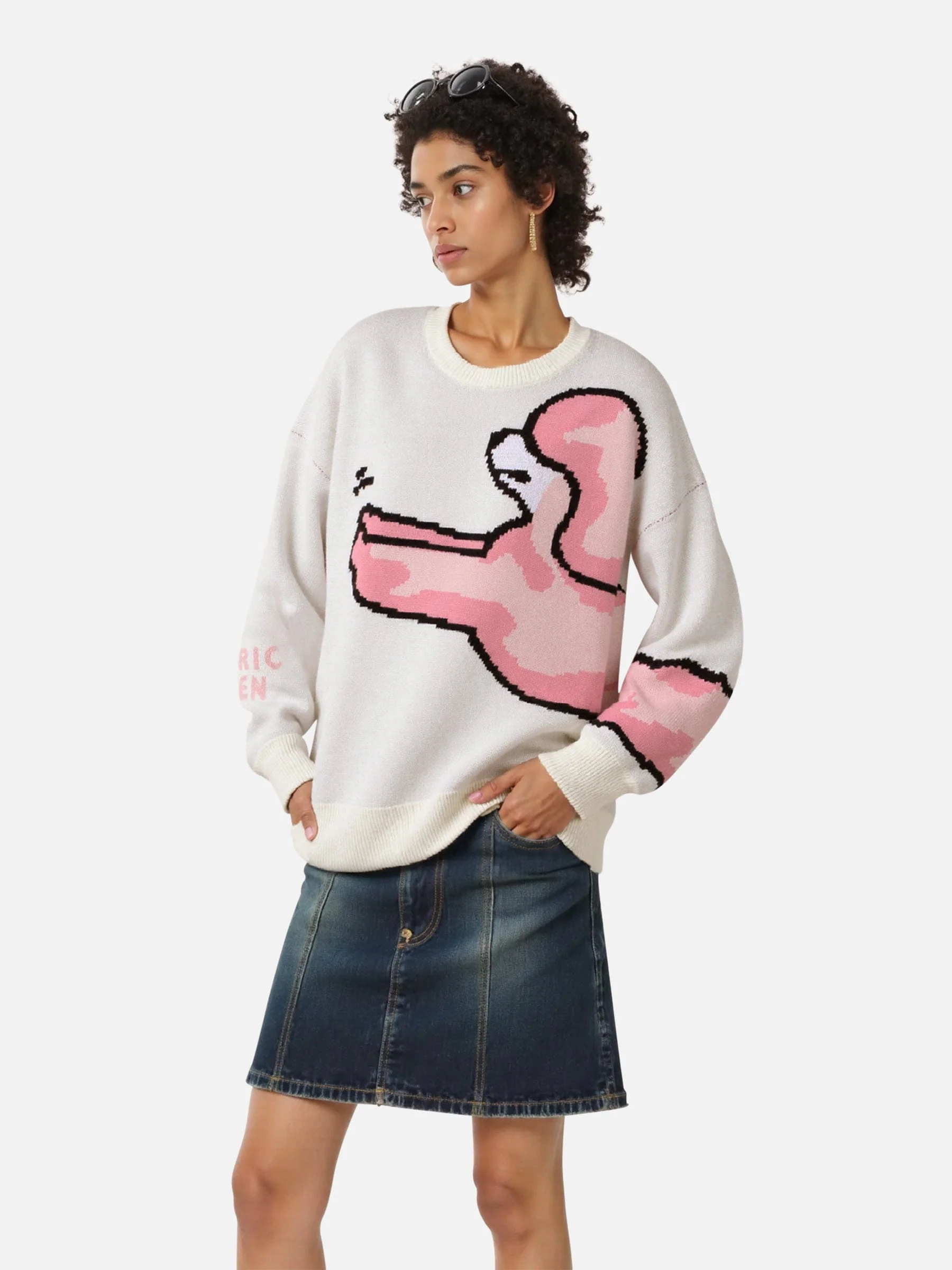 Aelfric Eden Hand Drawn Poodle Sweater - Image 3