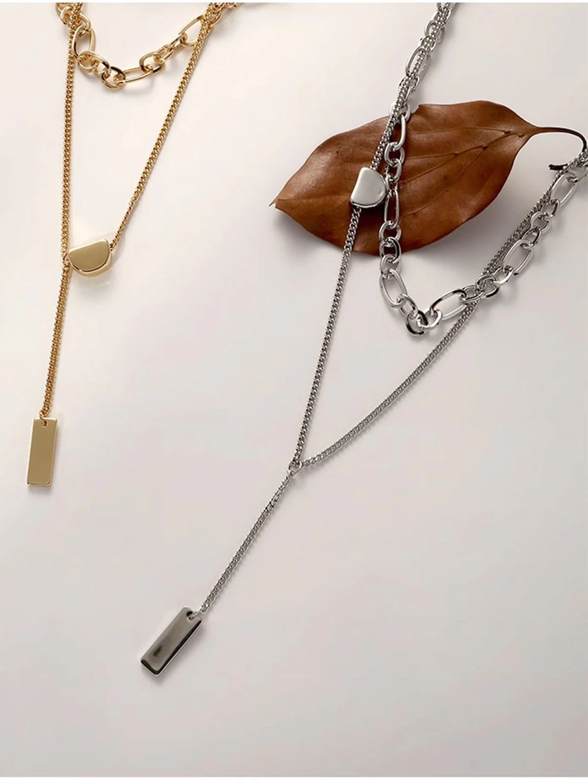 Aelfric Eden Hip Hop Layerd Necklace - Image 4