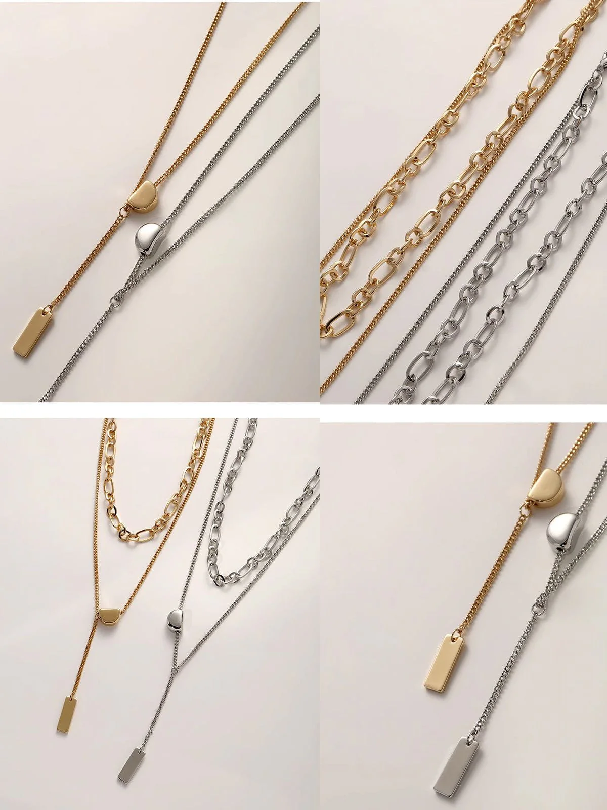 Aelfric Eden Hip Hop Layerd Necklace - Image 5