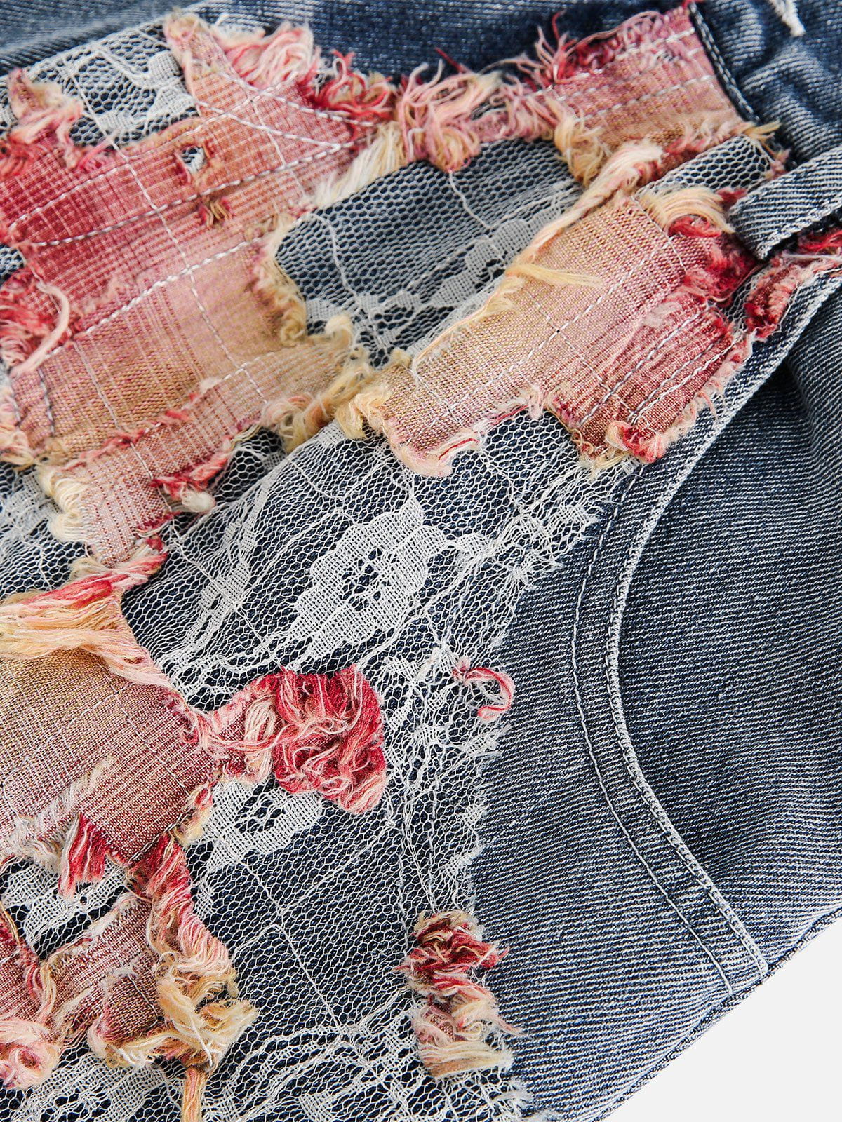 Aelfric Eden Lace Applique Jorts - Image 5