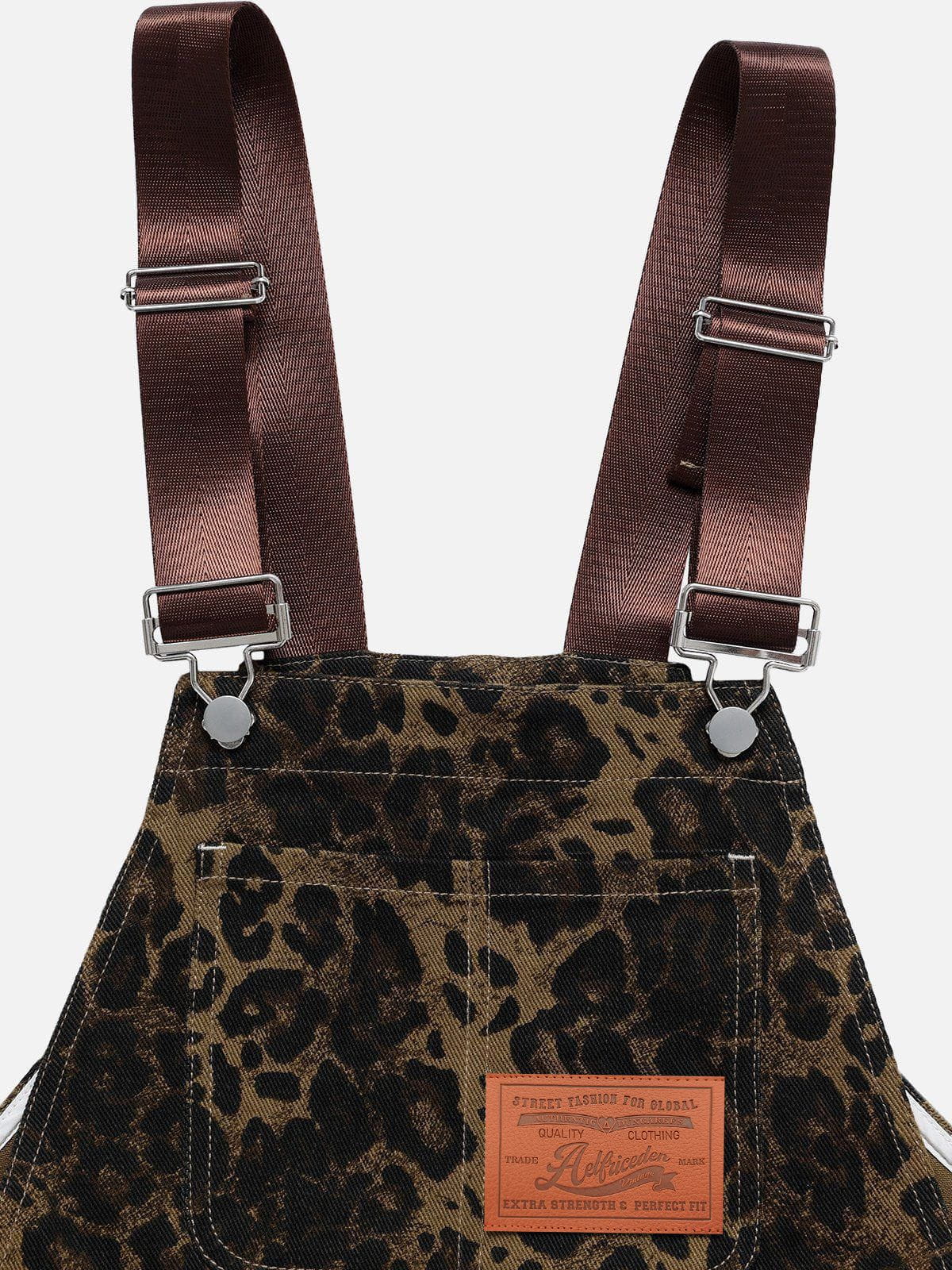 Aelfric Eden Leopard Overall Shorts - Image 6
