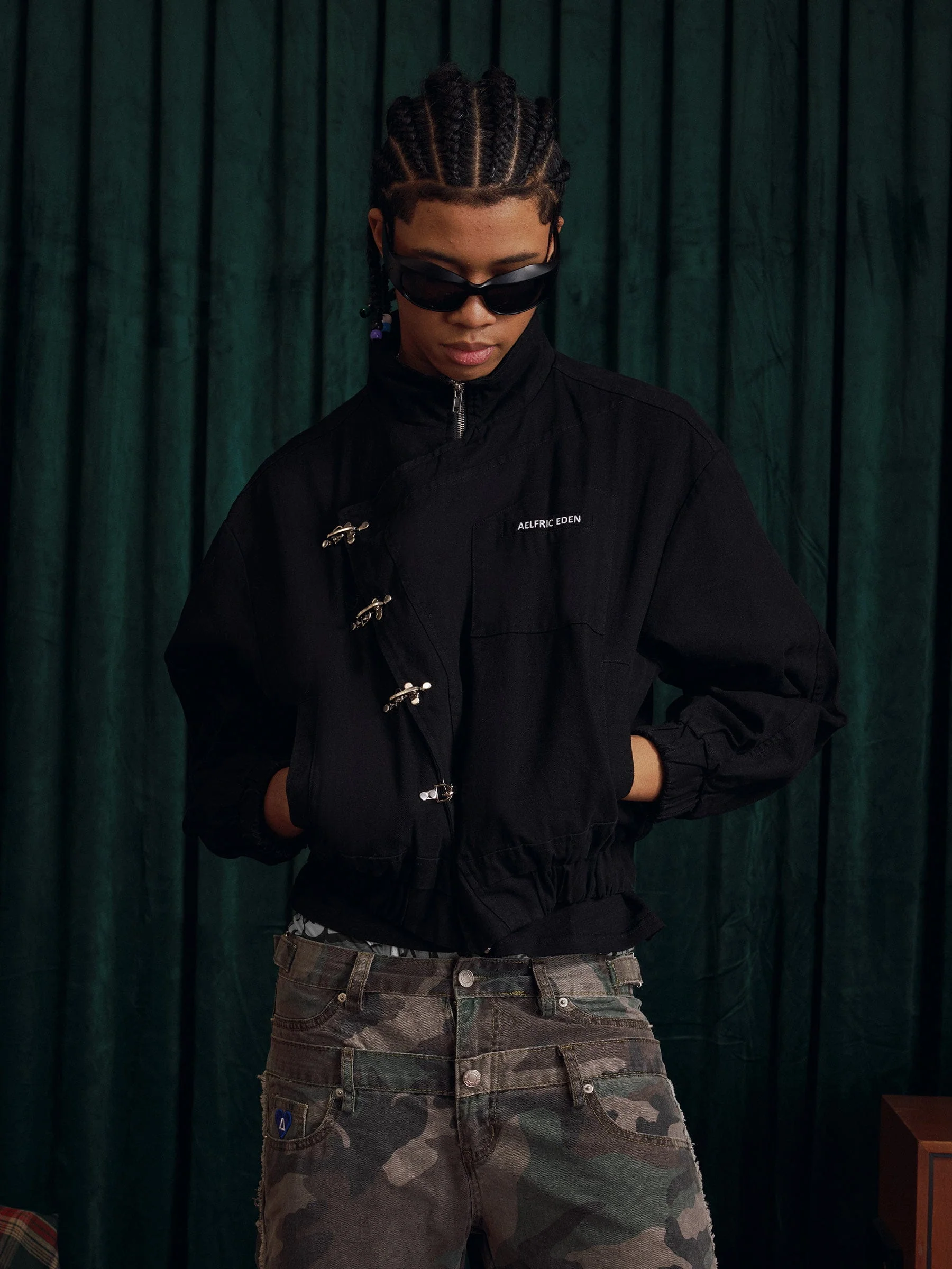 Aelfric Eden Boxy Fireman Clasp Jacket - Image 2