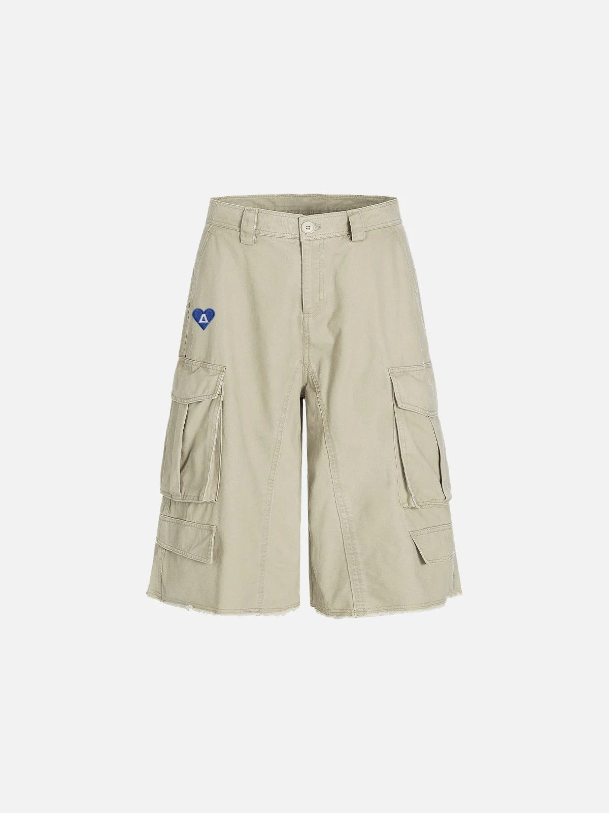 Aelfric Eden Multi-Pocket Longline Cargo Shorts