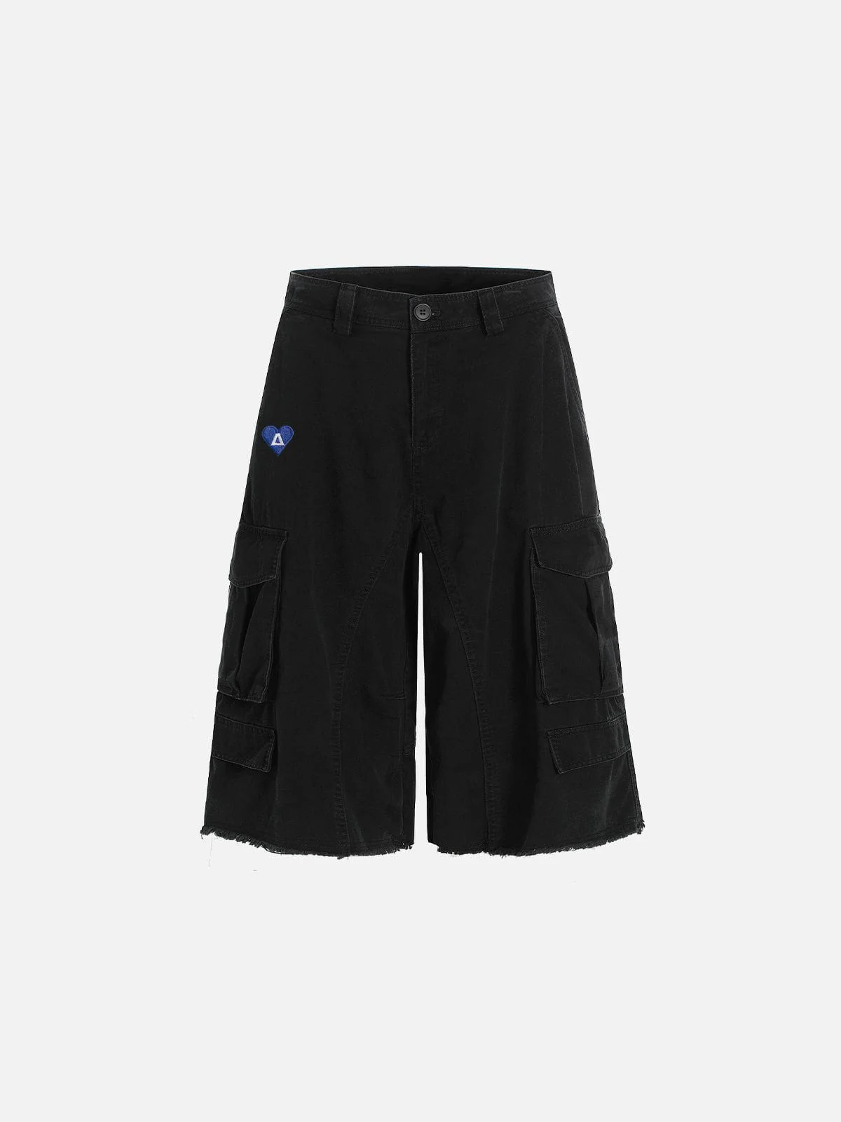 Aelfric Eden Multi-Pocket Longline Cargo Shorts - Image 2