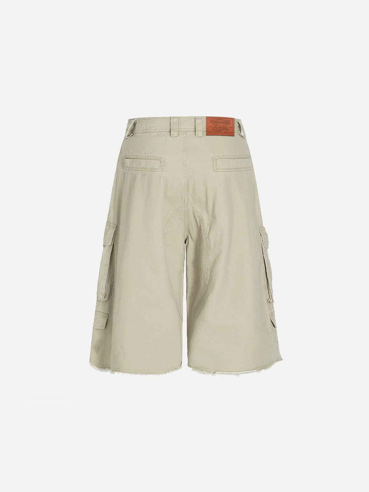 Aelfric Eden Multi-Pocket Longline Cargo Shorts - Image 4