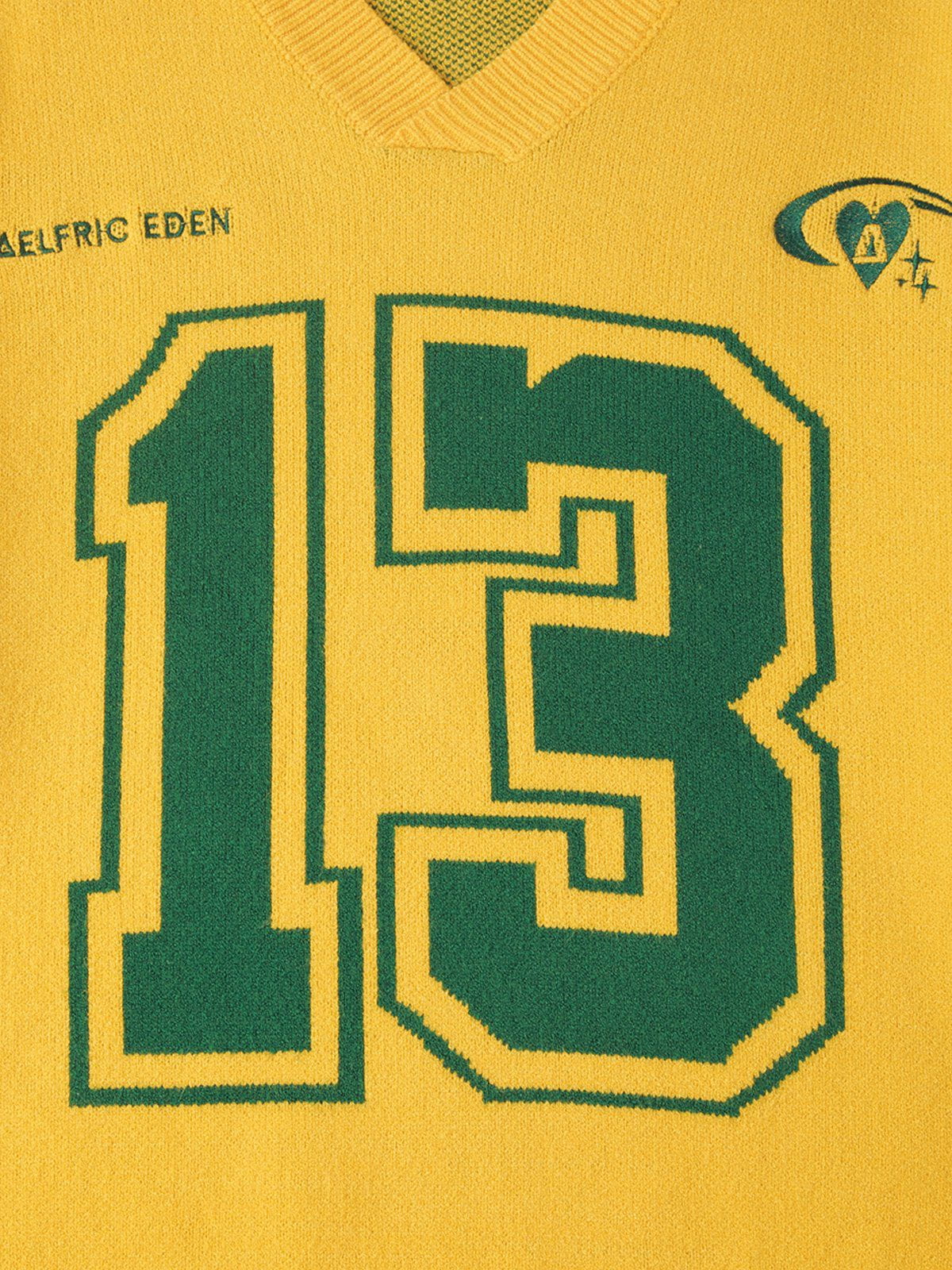 Aelfric Eden Number Graphic Polo Sweater - Image 8