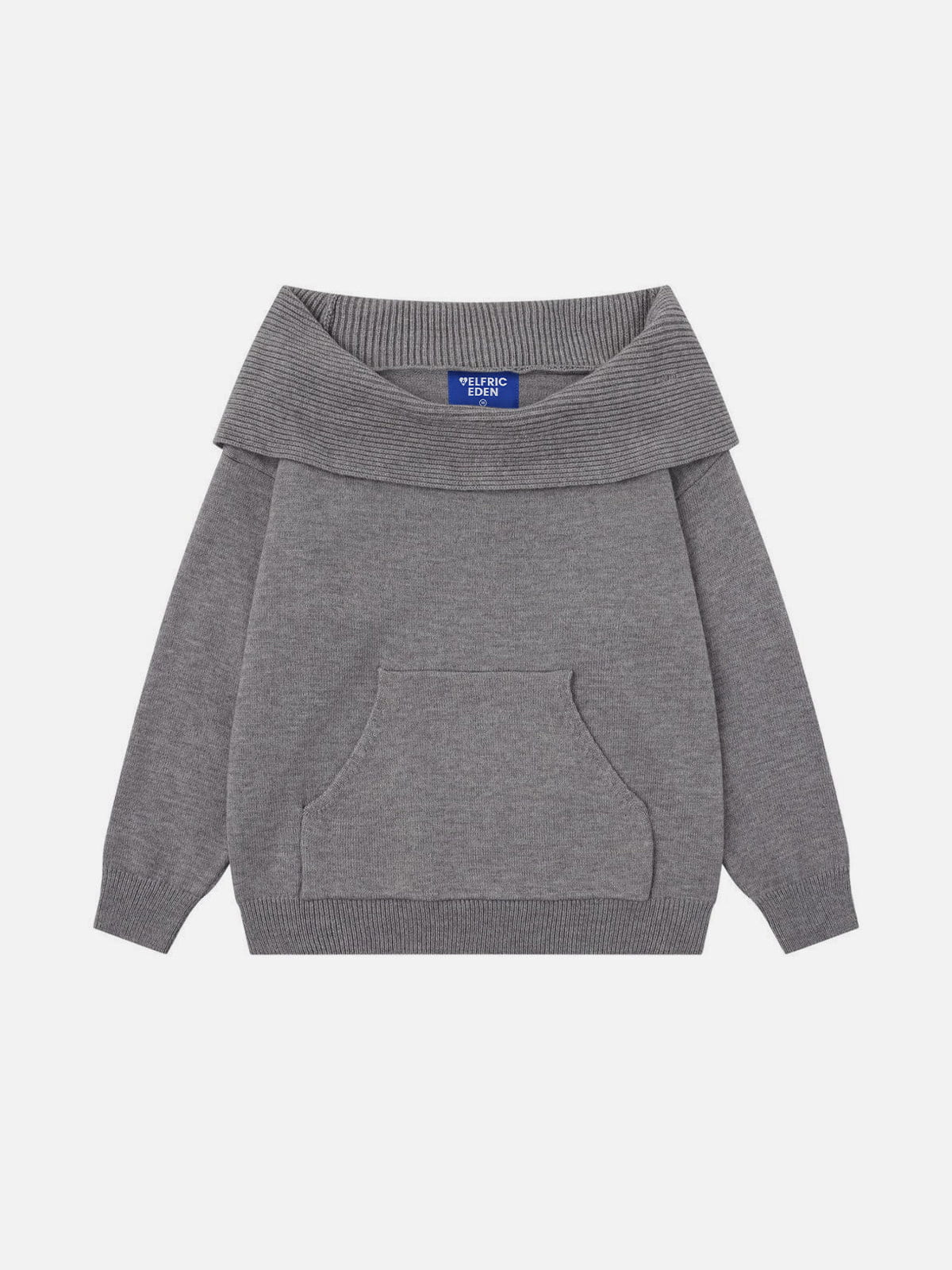Aelfric Eden Off-The-Shoulder Hooded Sweater - Image 2