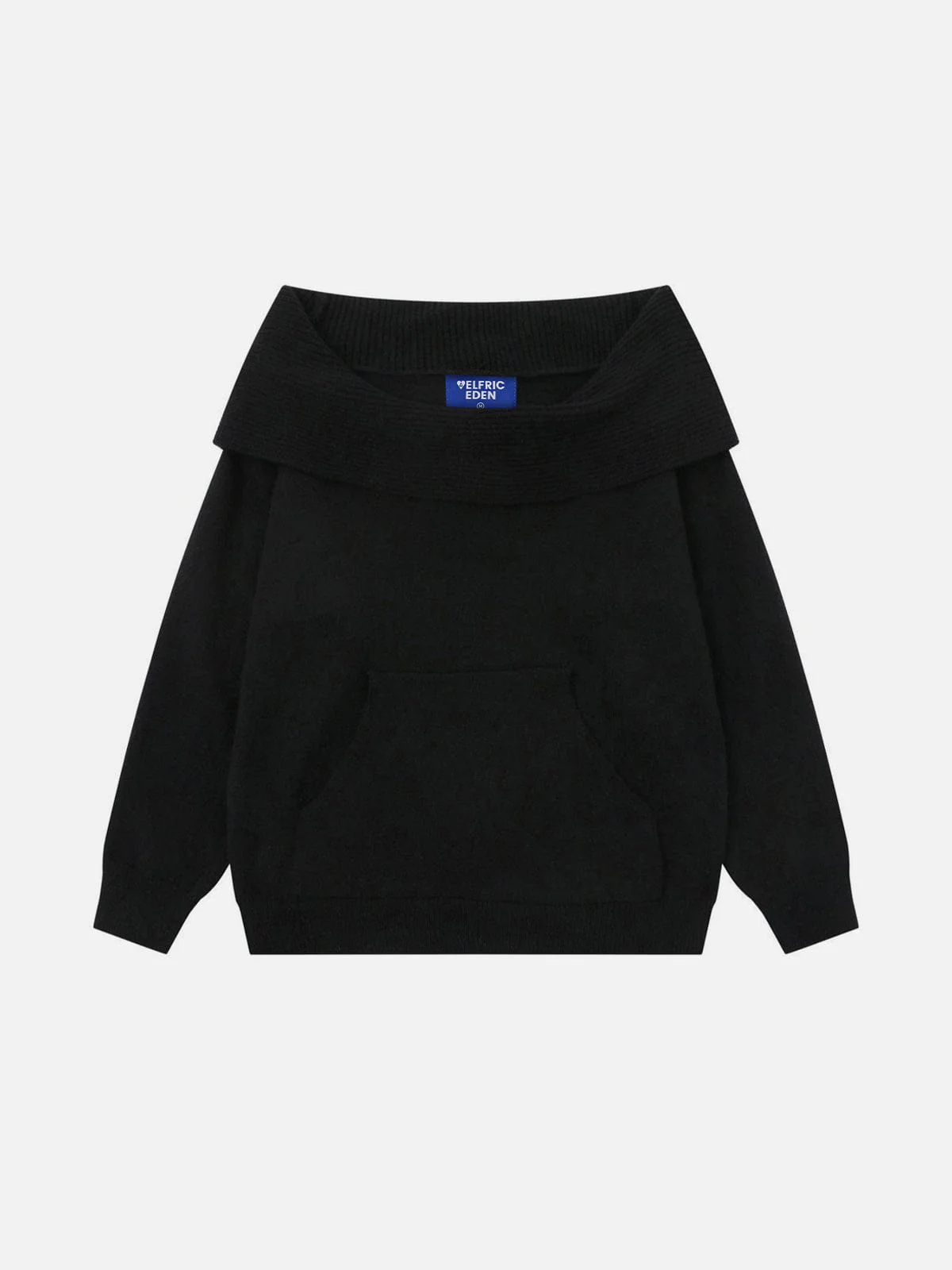 Aelfric Eden Off-The-Shoulder Hooded Sweater - Image 4