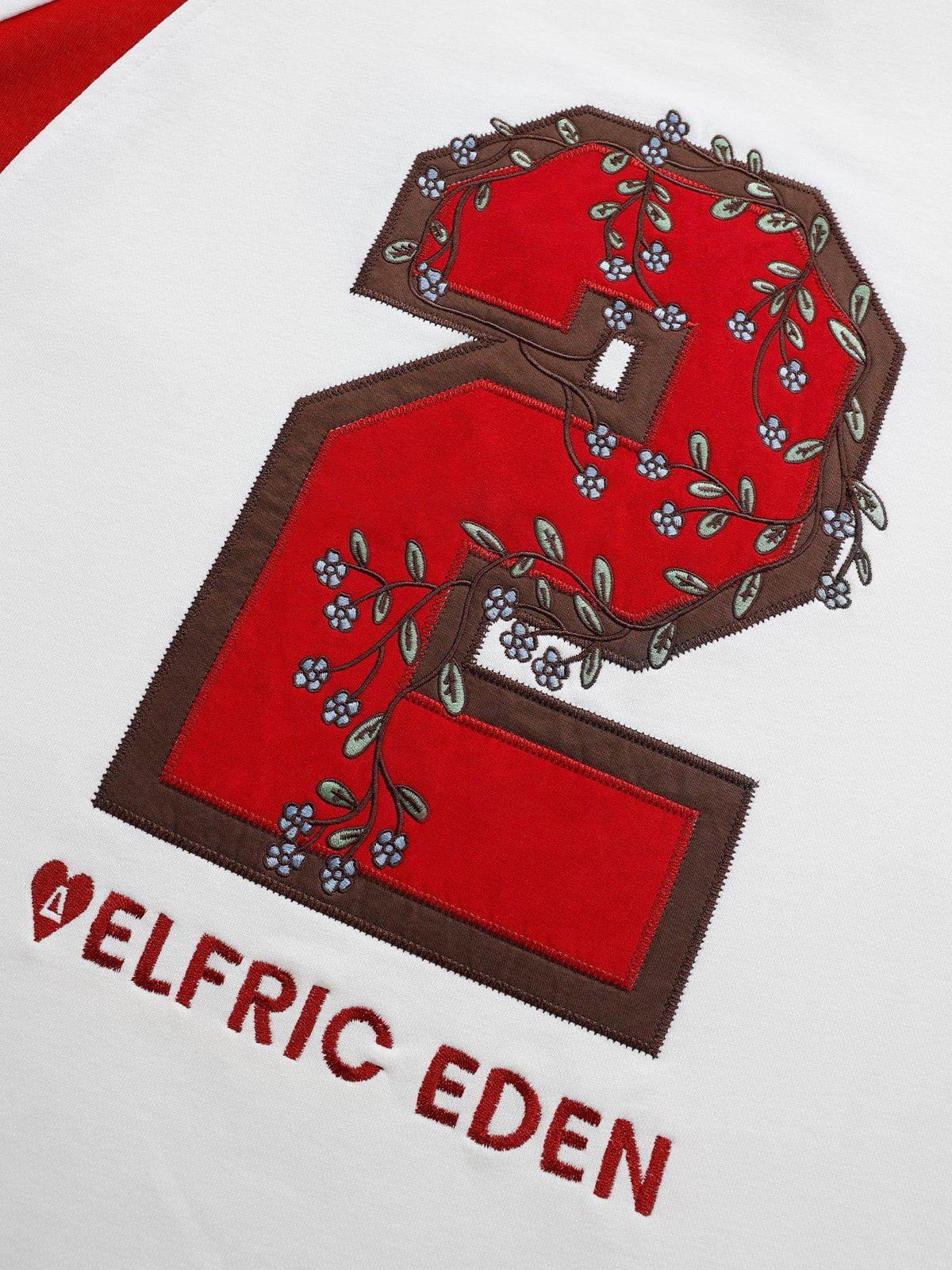 Aelfric Eden Patchwork Layered Pullover Hoodie - Image 5