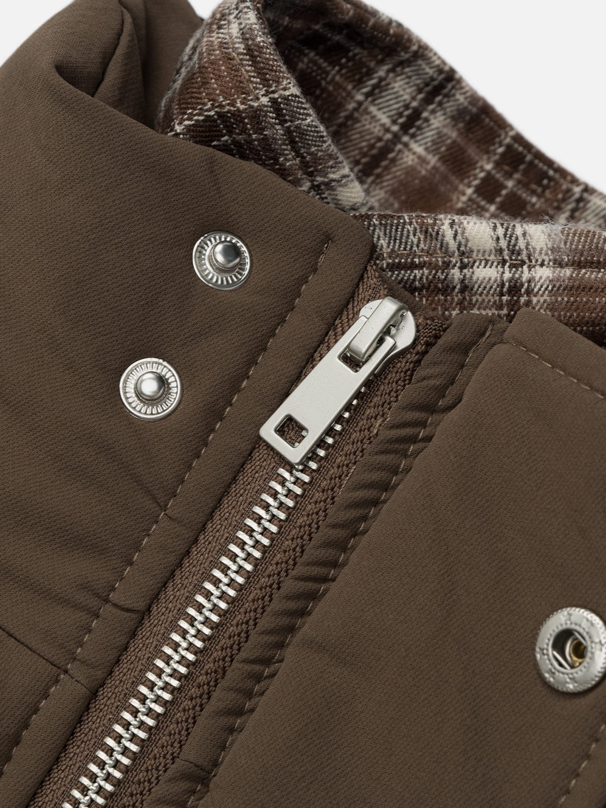 Aelfric Eden Plaid Layered Coat - Image 3