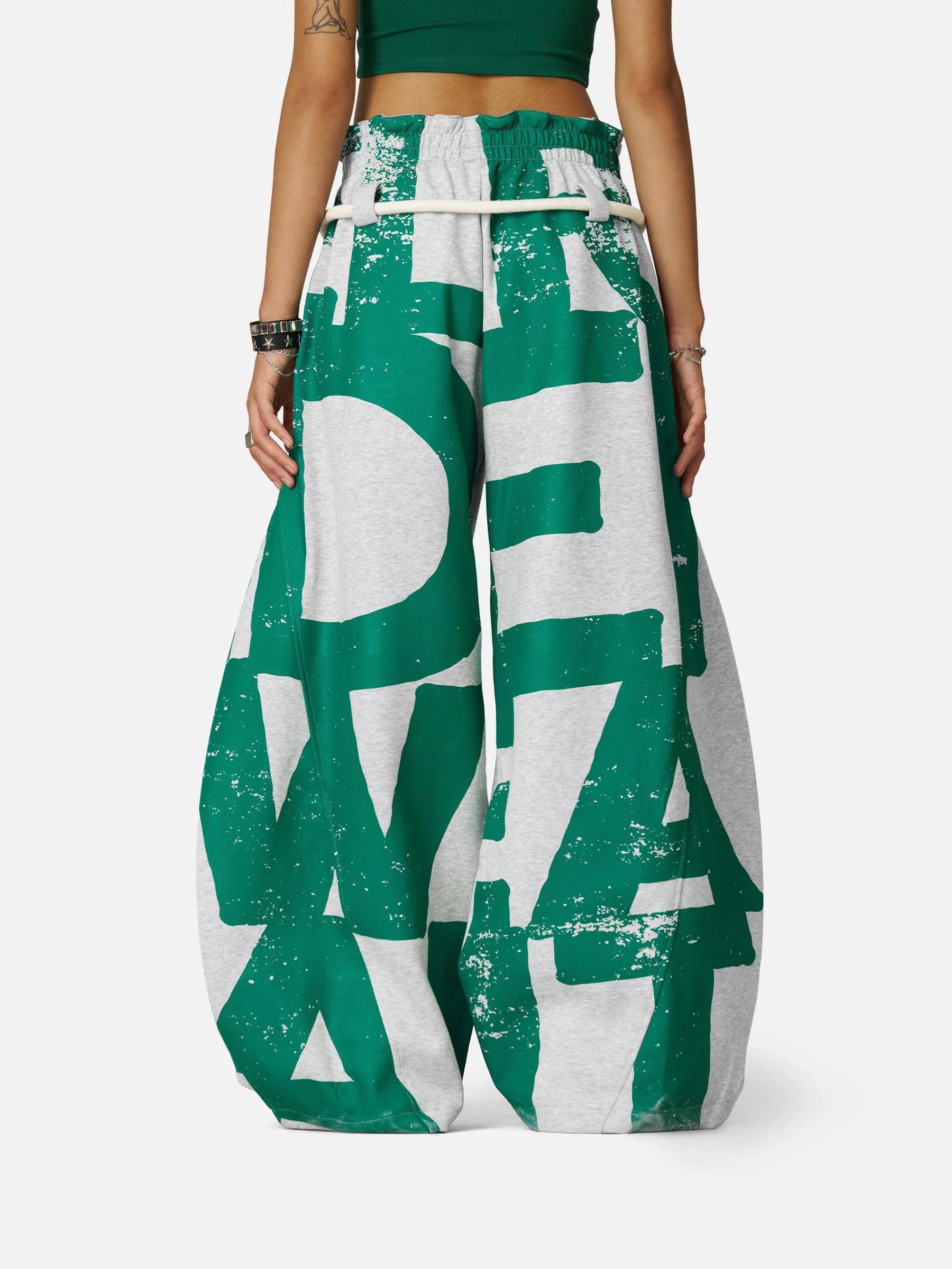 Aelfric Eden Graffiti Super Baggy Barrel Sweatpants - Image 5