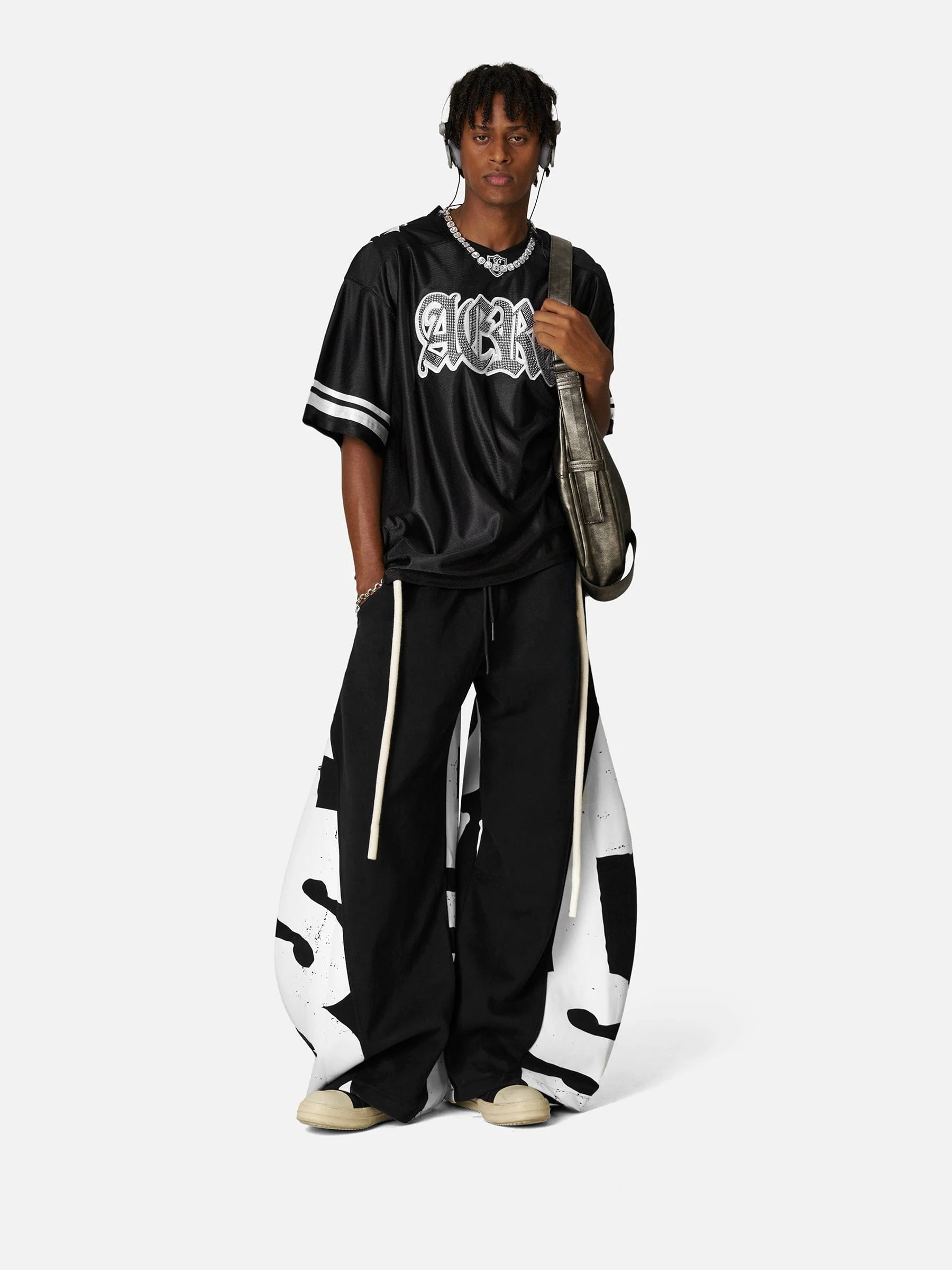 Aelfric Eden Graffiti Super Baggy Barrel Sweatpants - Image 7