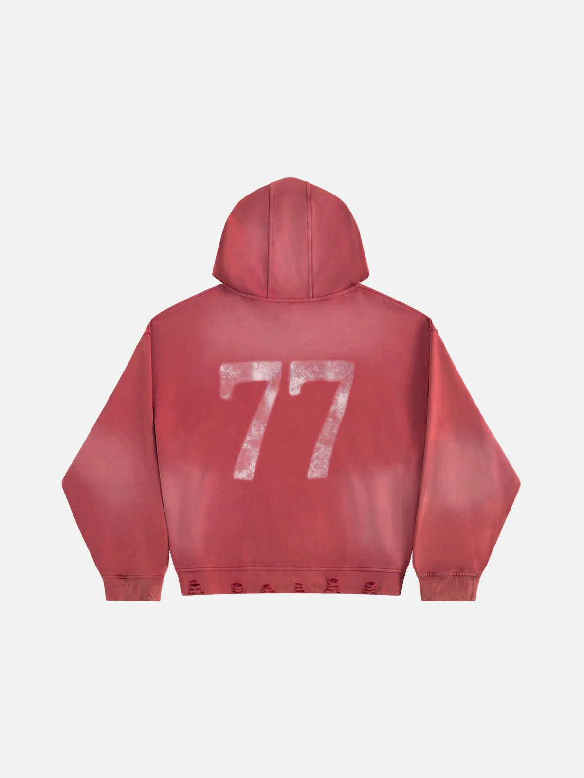 Aelfric Eden Boxy Rhinestone 77 Graphic Pullover Hoodie - Image 4