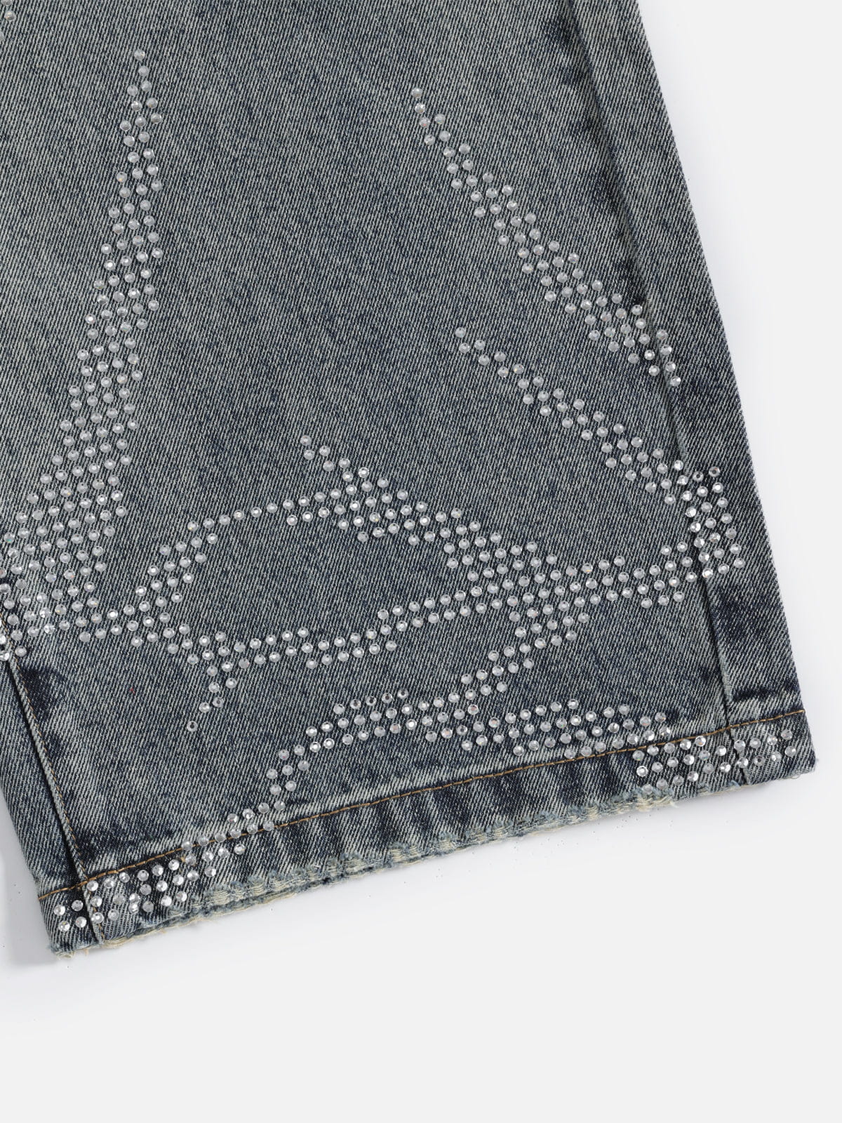 Aelfric Eden Rhinestone Baggy Jeans - Image 5