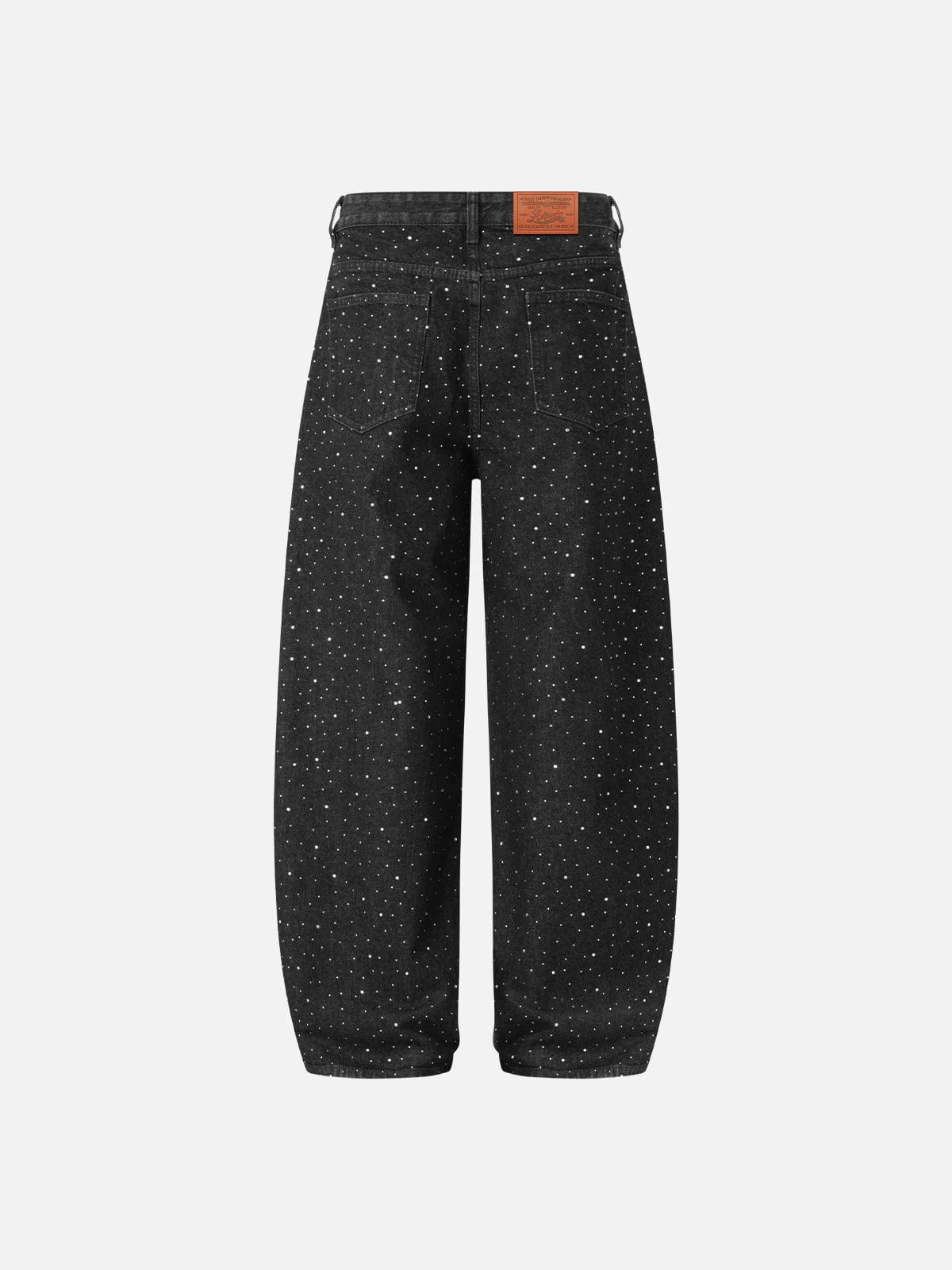 Aelfric Eden Rhinestone Star Baggy Jeans - Image 2