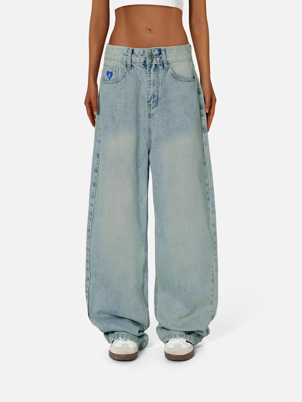 Aelfric Eden Baggy Basic Jeans - Image 2