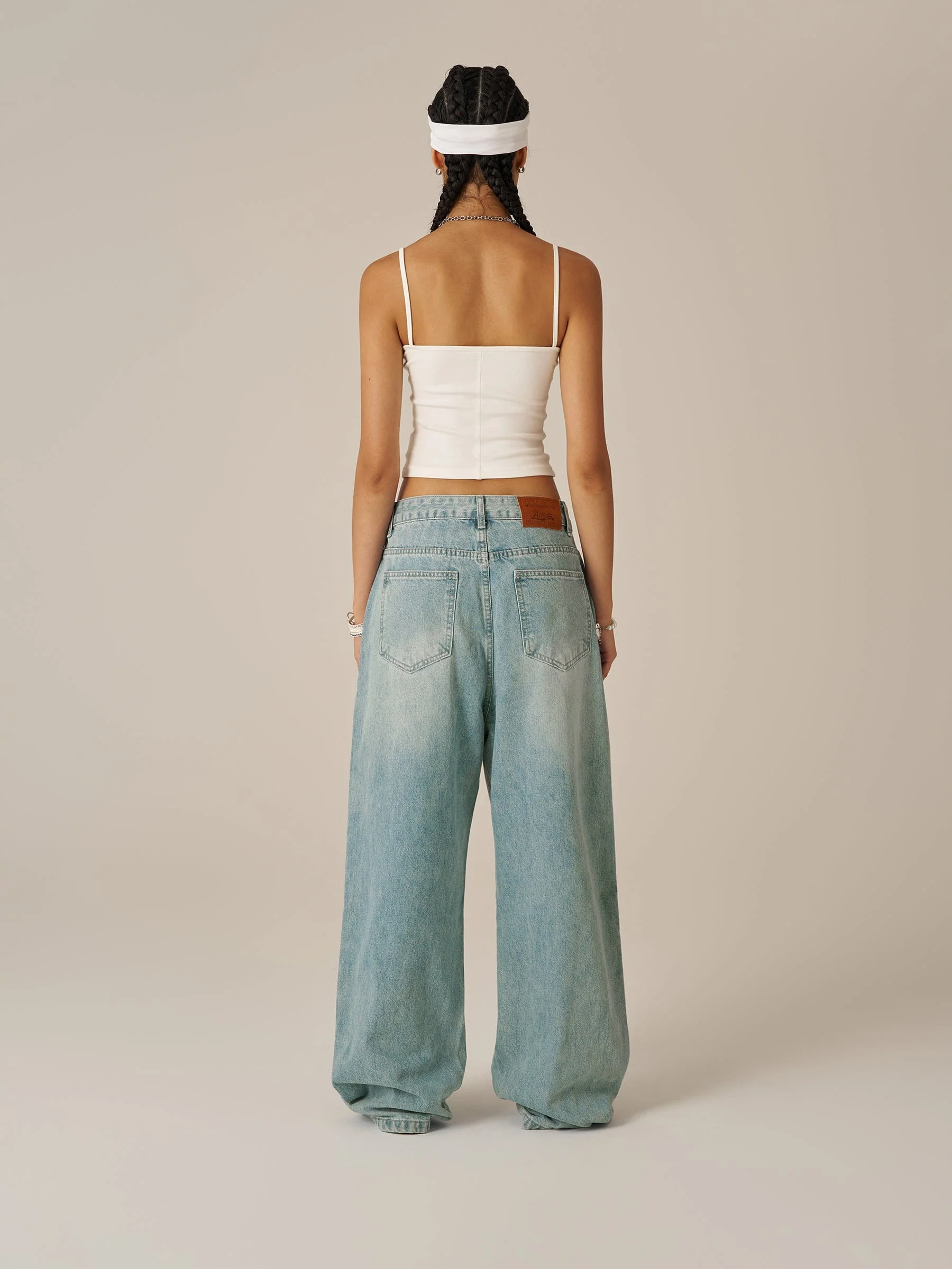Aelfric Eden Baggy Basic Jeans - Image 6