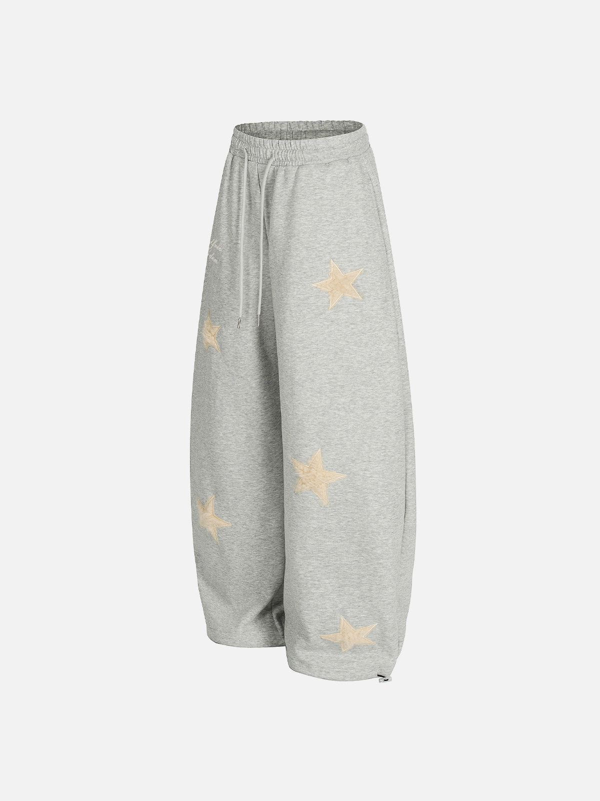 Aelfric Eden Star Applique Baggy Barrel Sweatpants - Image 4