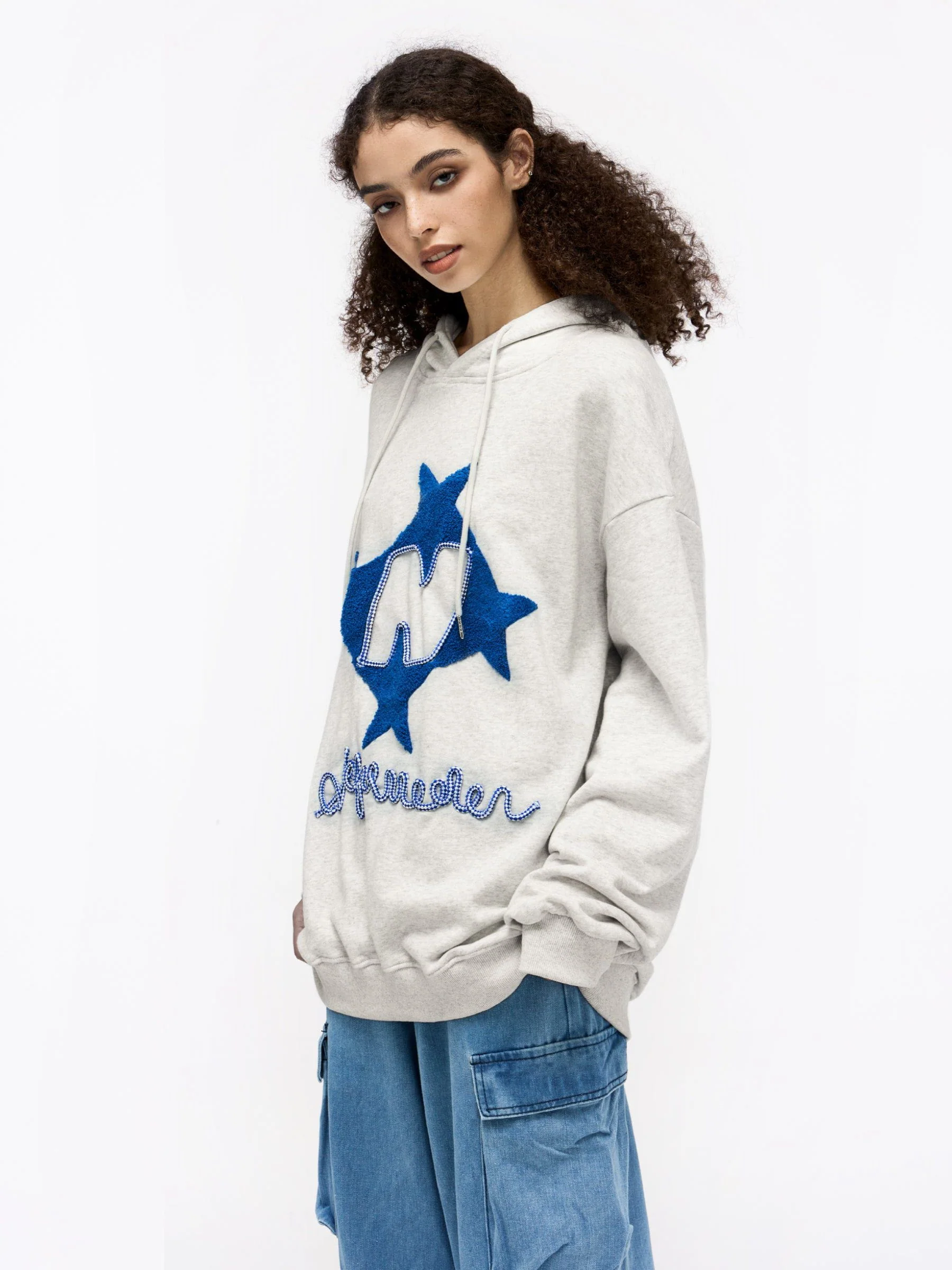 Aelfric Eden Stellaris Embroidered Hoodie - Image 5