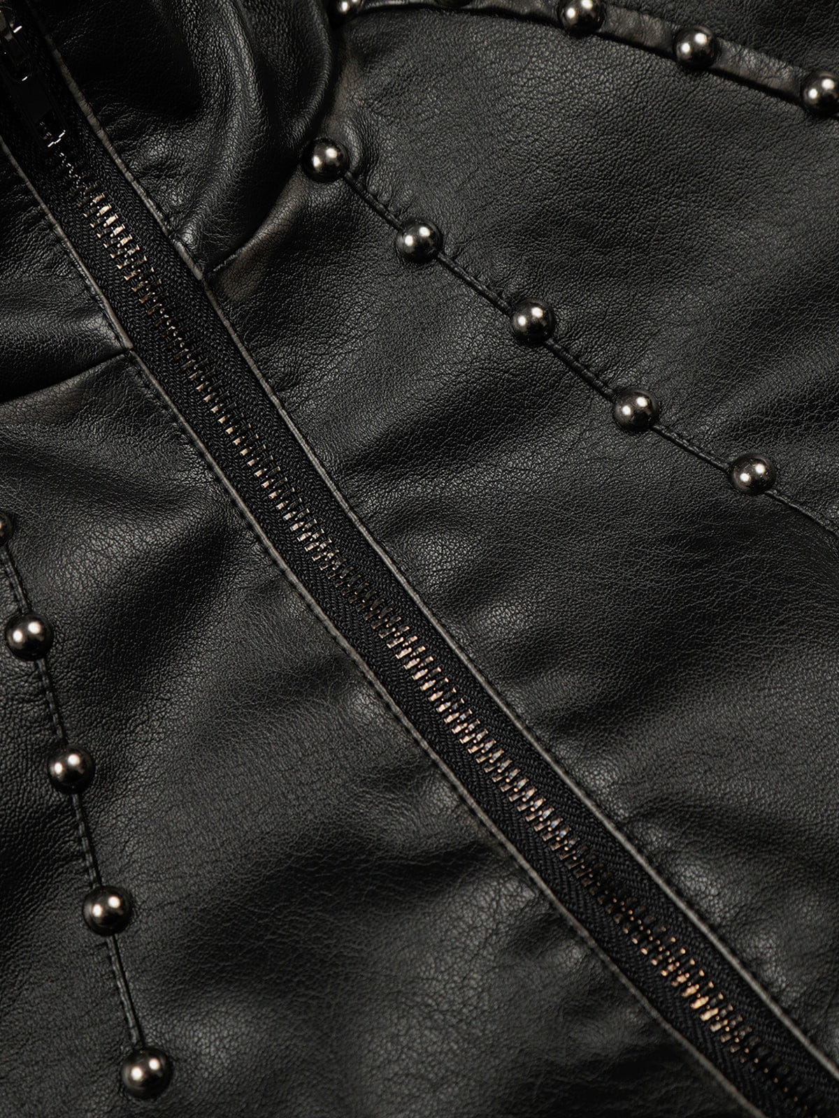 Aelfric Eden Studded Faux Leather Jacket - Image 3