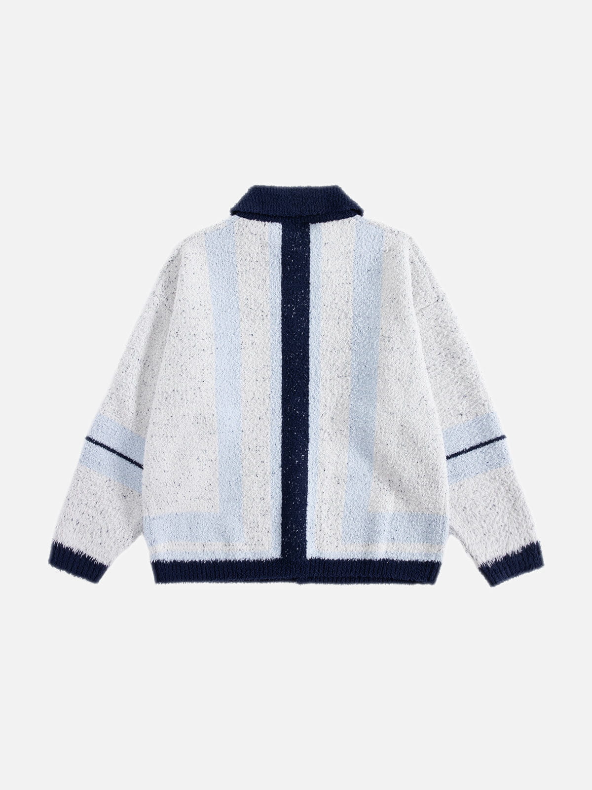 Aelfric Eden Textured Stripe Knit Cardigan - Image 3