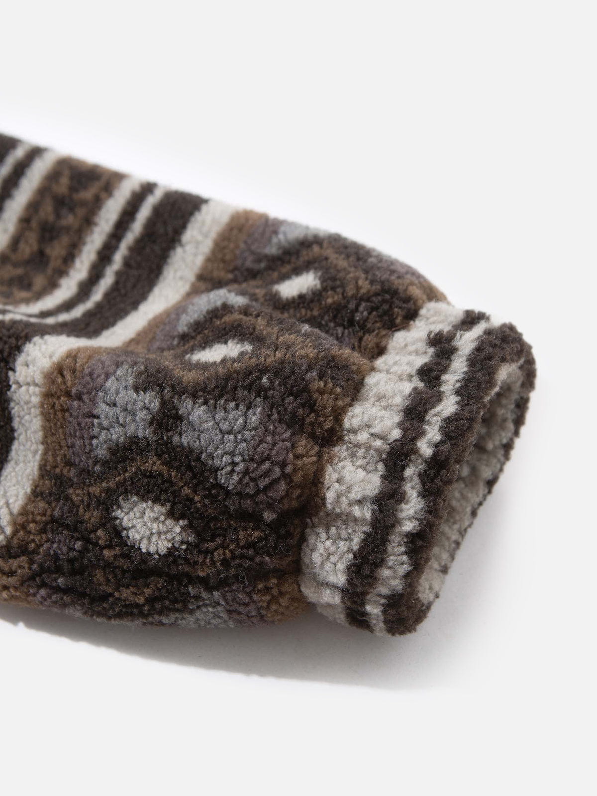 Aelfric Eden Tribal Pattern Fleece Jacket - Image 5