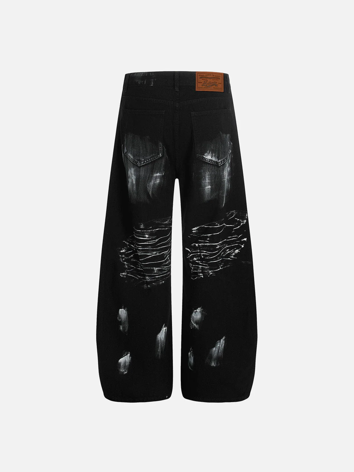 Aelfric Eden Washed Rhinestone Star Baggy Barrel Jeans - Image 2