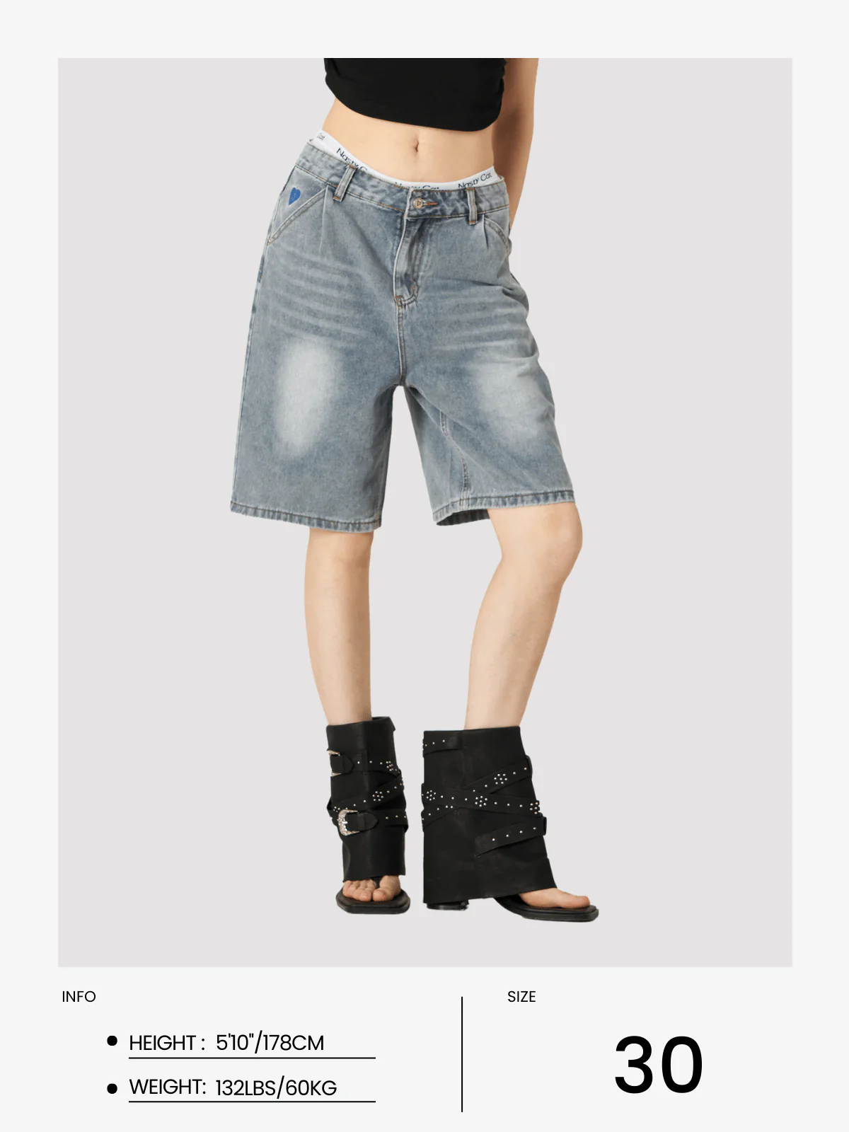 Aelfric Eden Washed Wrinkle Jorts - Image 10