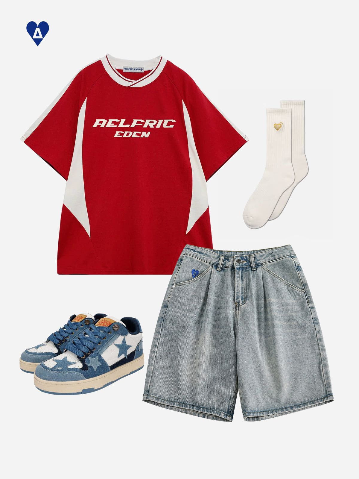 Aelfric Eden Washed Wrinkle Jorts - Image 7