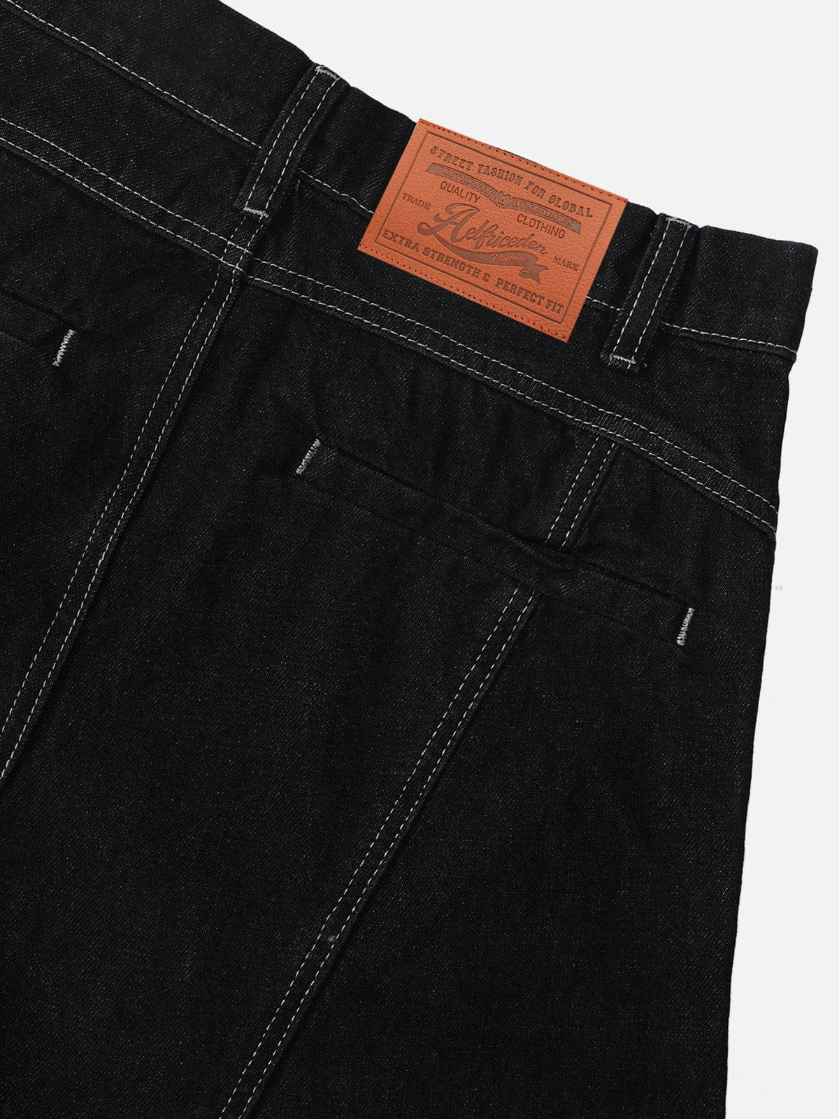 Aelfric Eden Wrinkle Baggy Barrel Jeans - Image 6